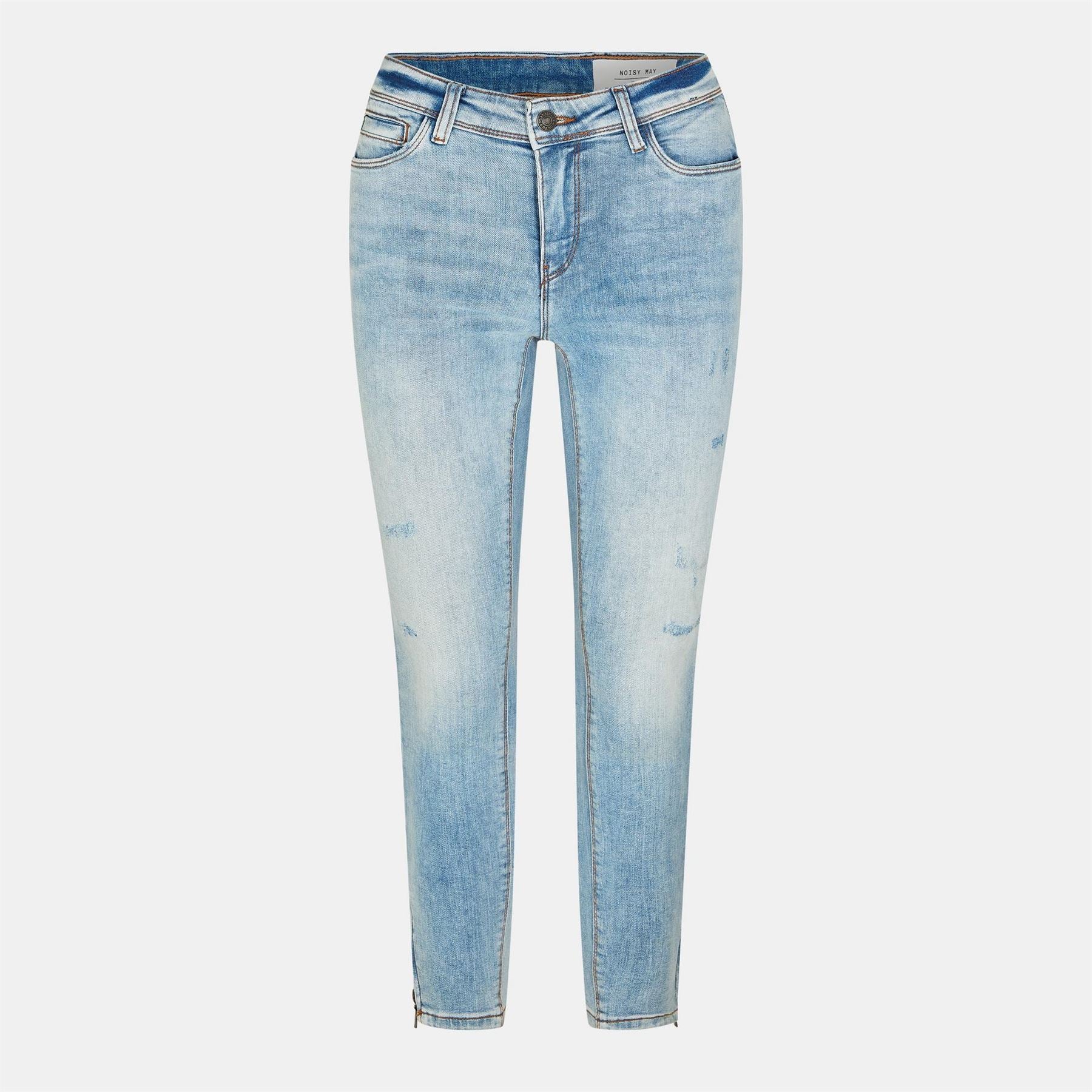 Noisy May Five Pocket Design Ankle Jeans
