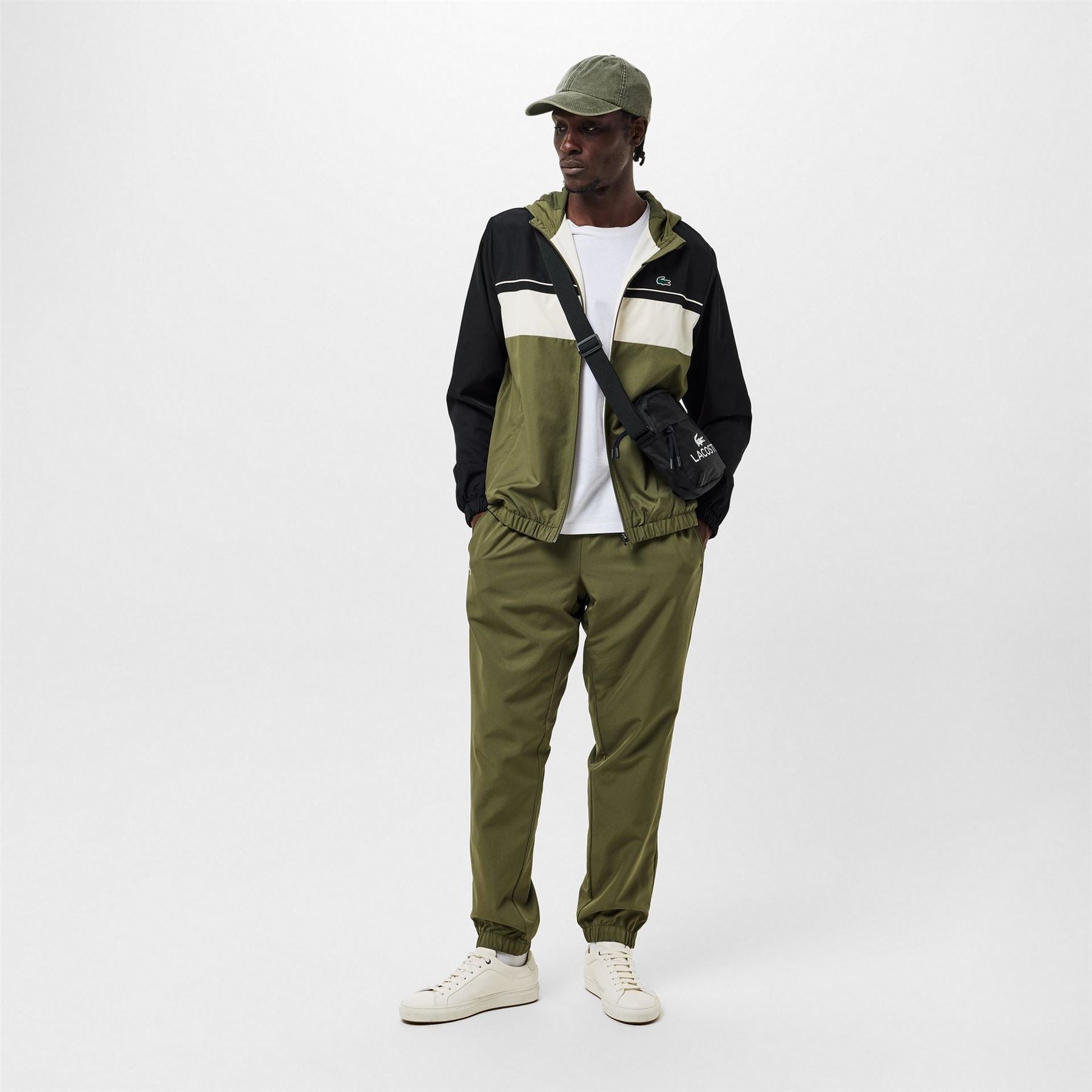 Lacoste Hooded Long Sleeve Track Full Tracksuit