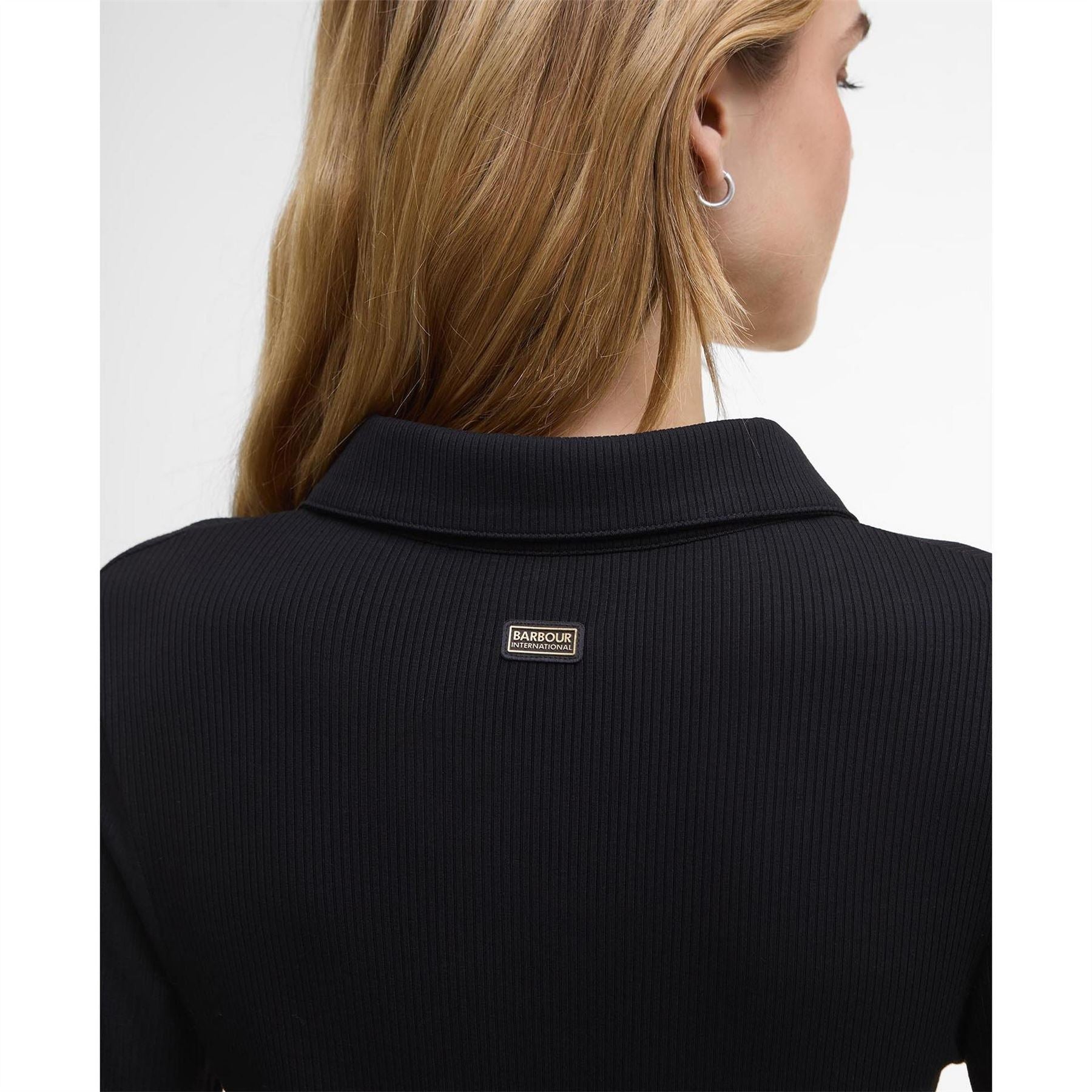Barbour International Ribbed Mini Dress