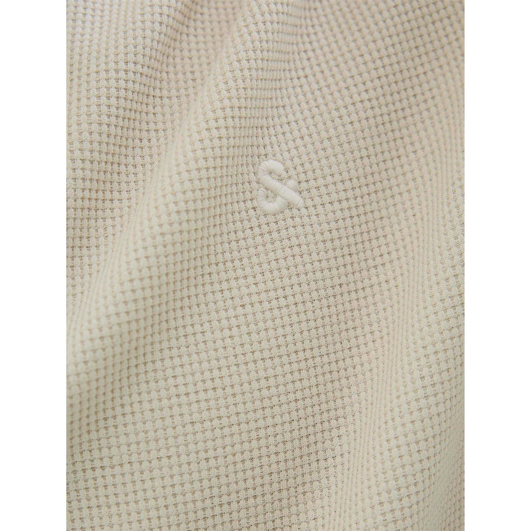 Jack and Jones Mens Austin Zip Polo