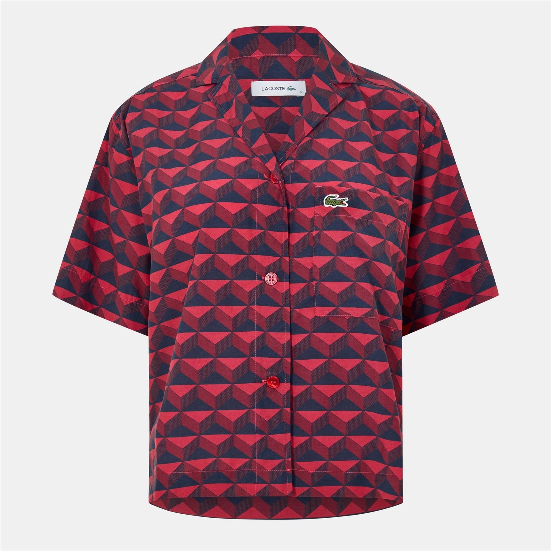 Lacoste Regular Fit Short Sleeve Shirt