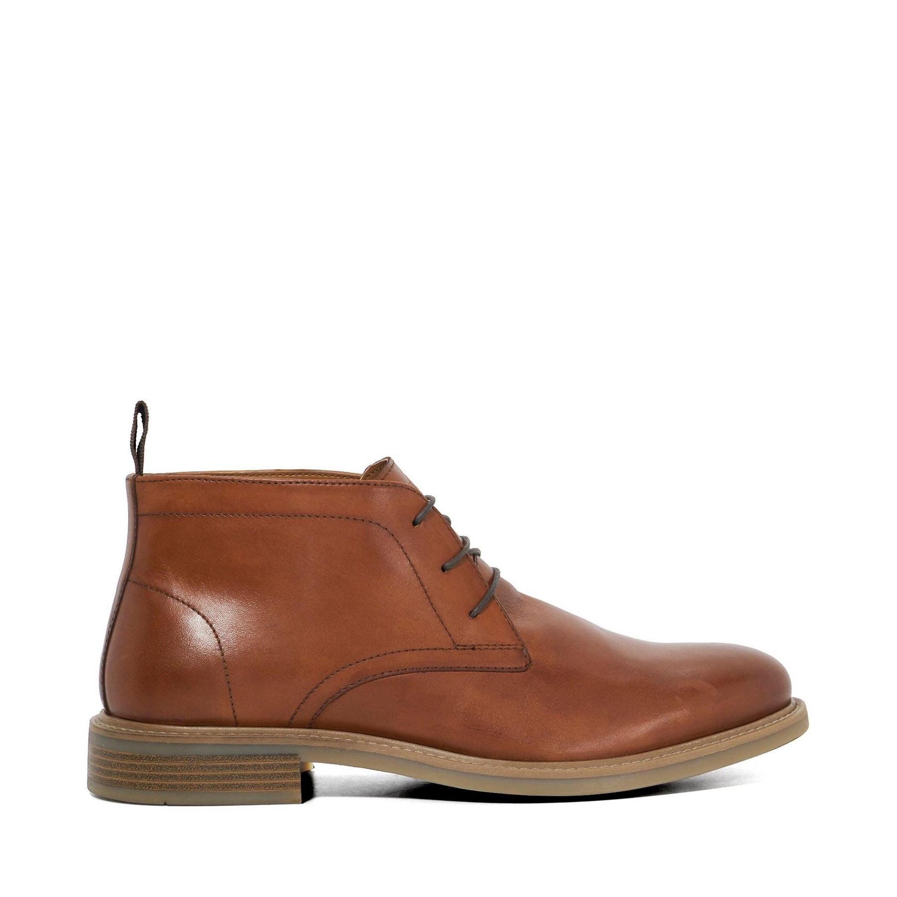 Dune London Lo Clydell Lace-Up Chukka Boots