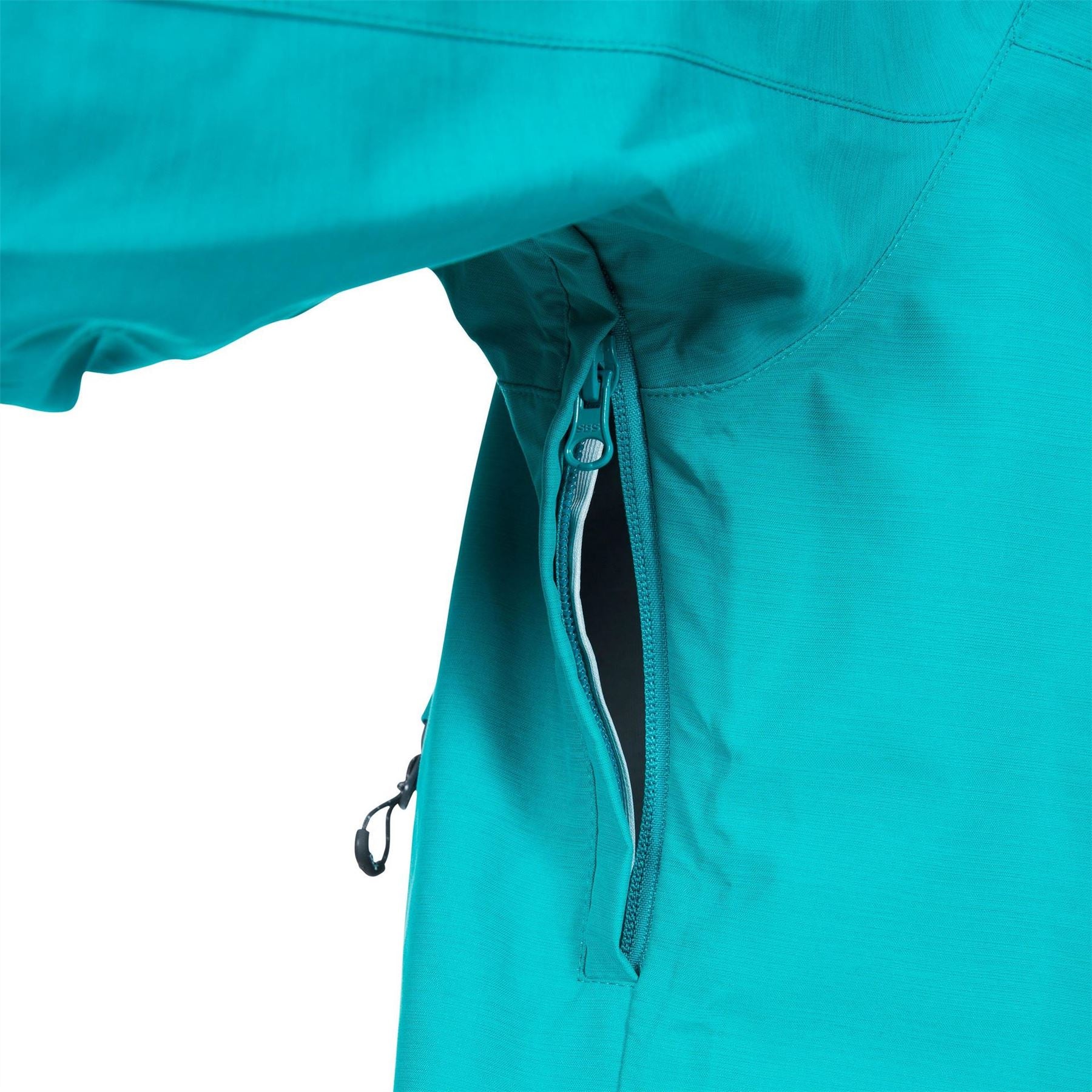 DLX Gayle Hooded Rain Jacket with Zipped Pocket