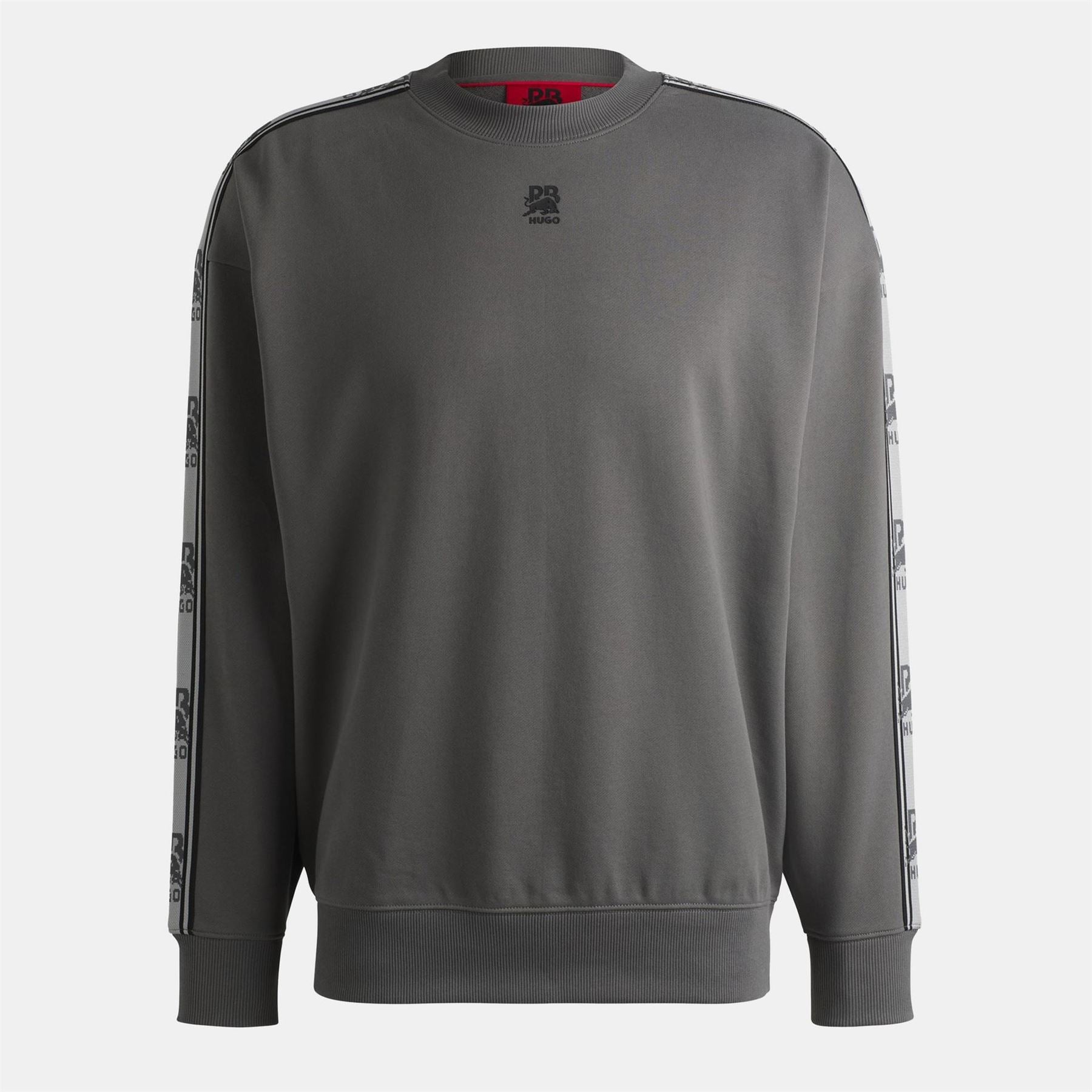 Hugo Tape Cotton Sweatshirt