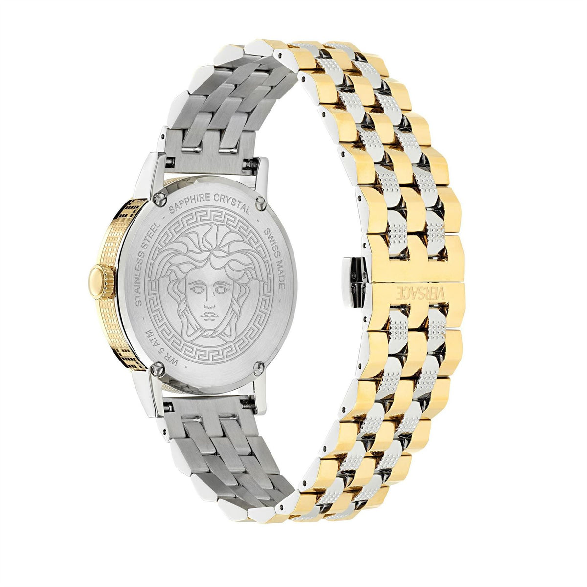 Versace Sn71 Steel Bracelet Strap Analogue Fashion Watch