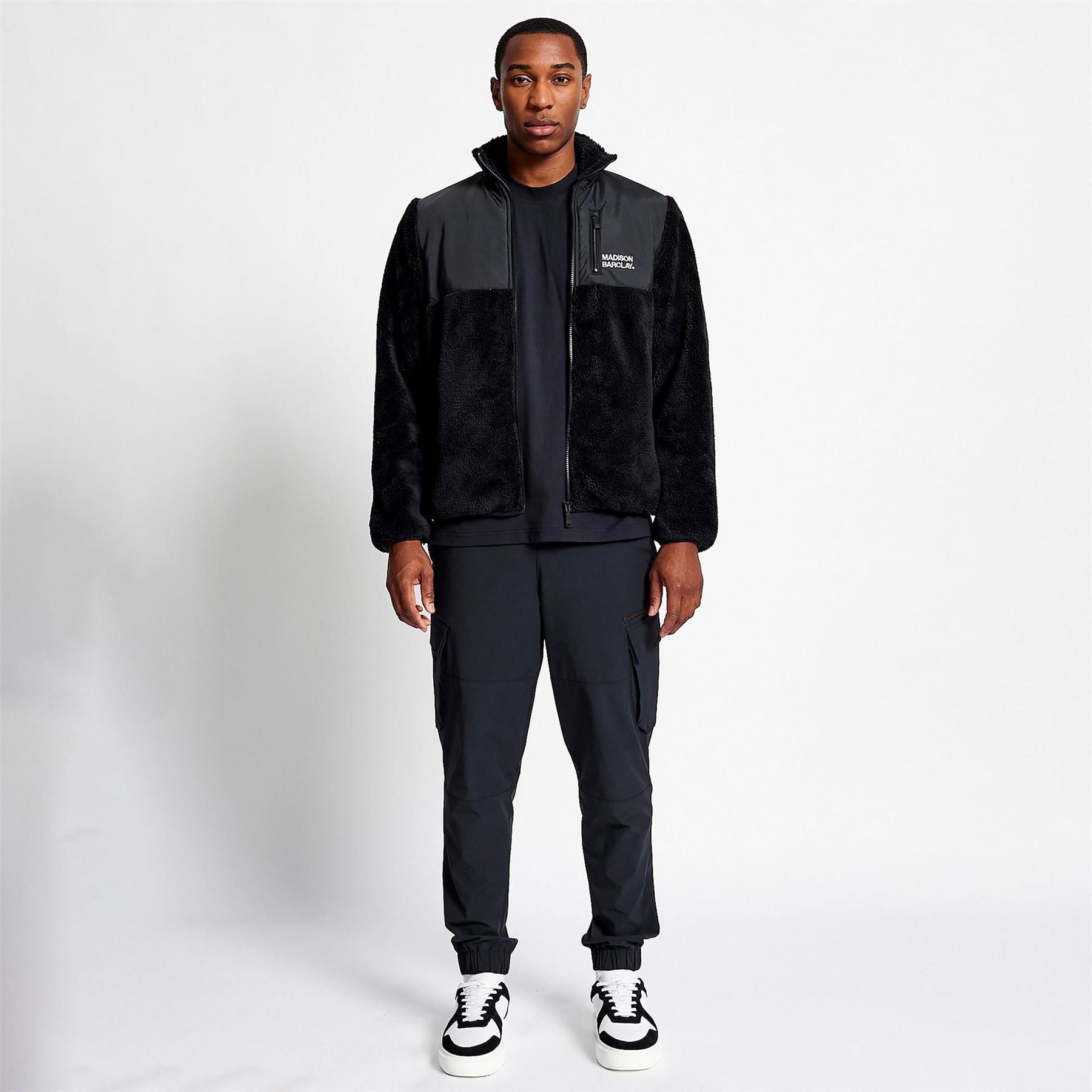 Madison Barclay Wrap Over Shawl Collar Coat