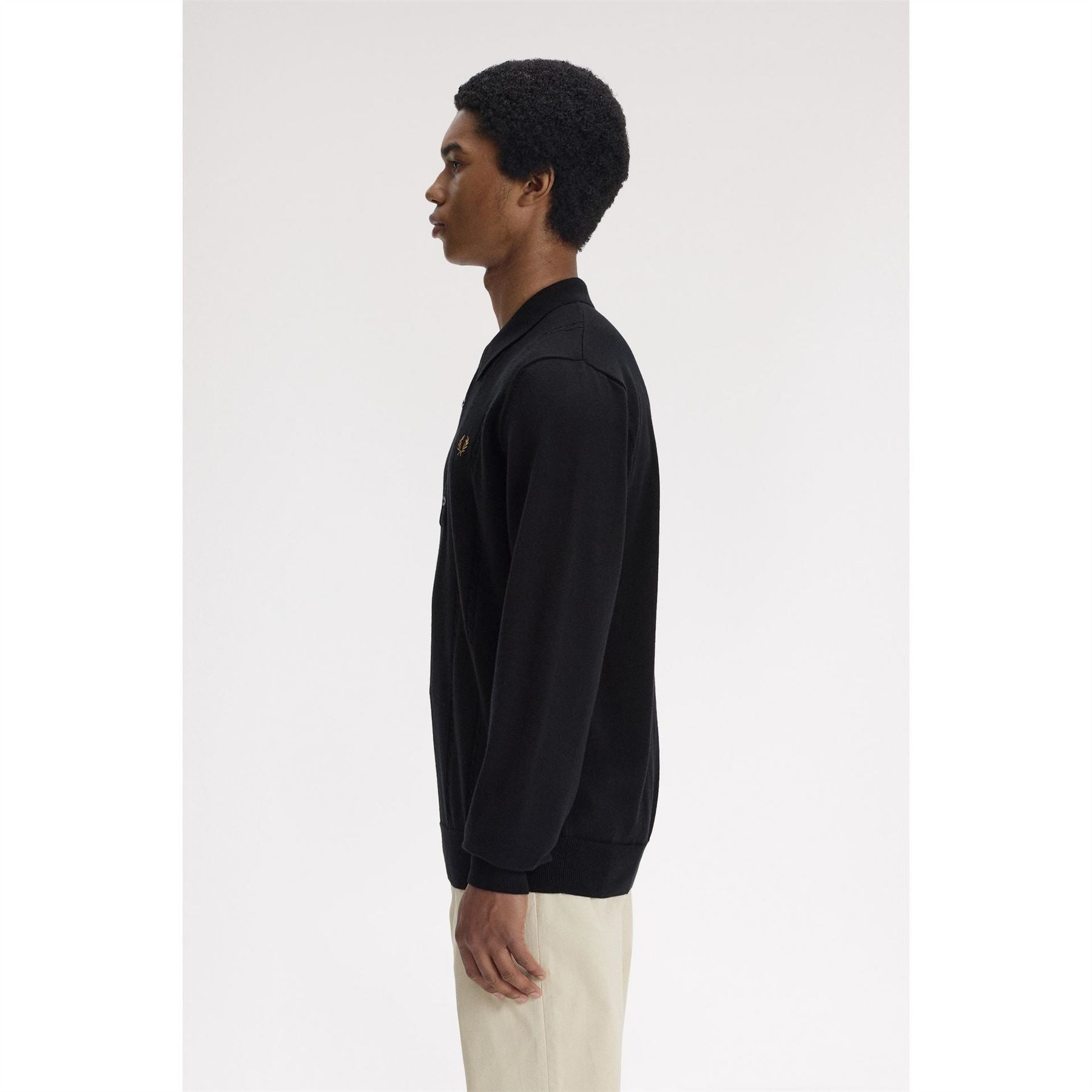 Fred Perry Long Sleeve Polo Shirt