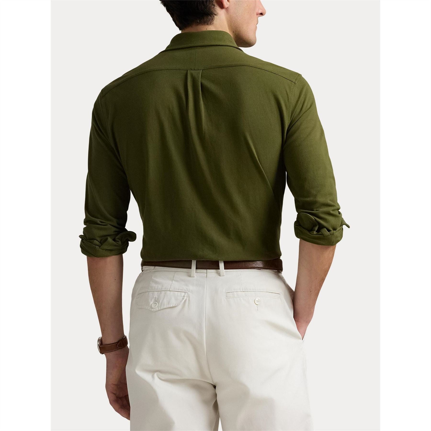 Polo Ralph Lauren Slim Fit Button Down Plain Shirt