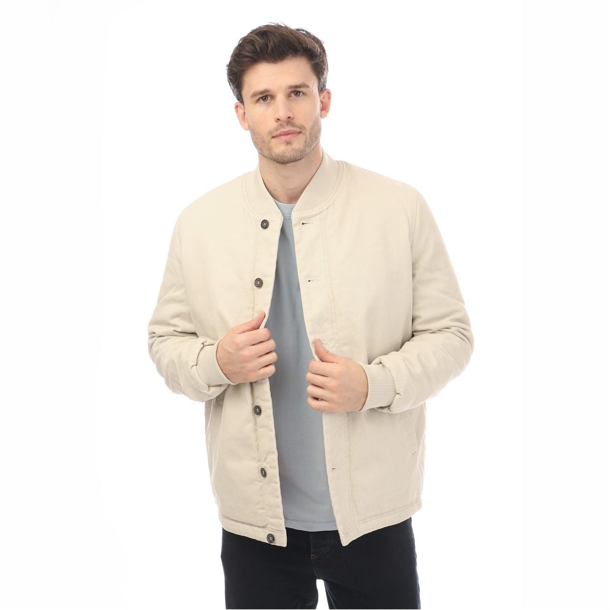Lyle and Scott Petite Collared Neck Bomber Jacket