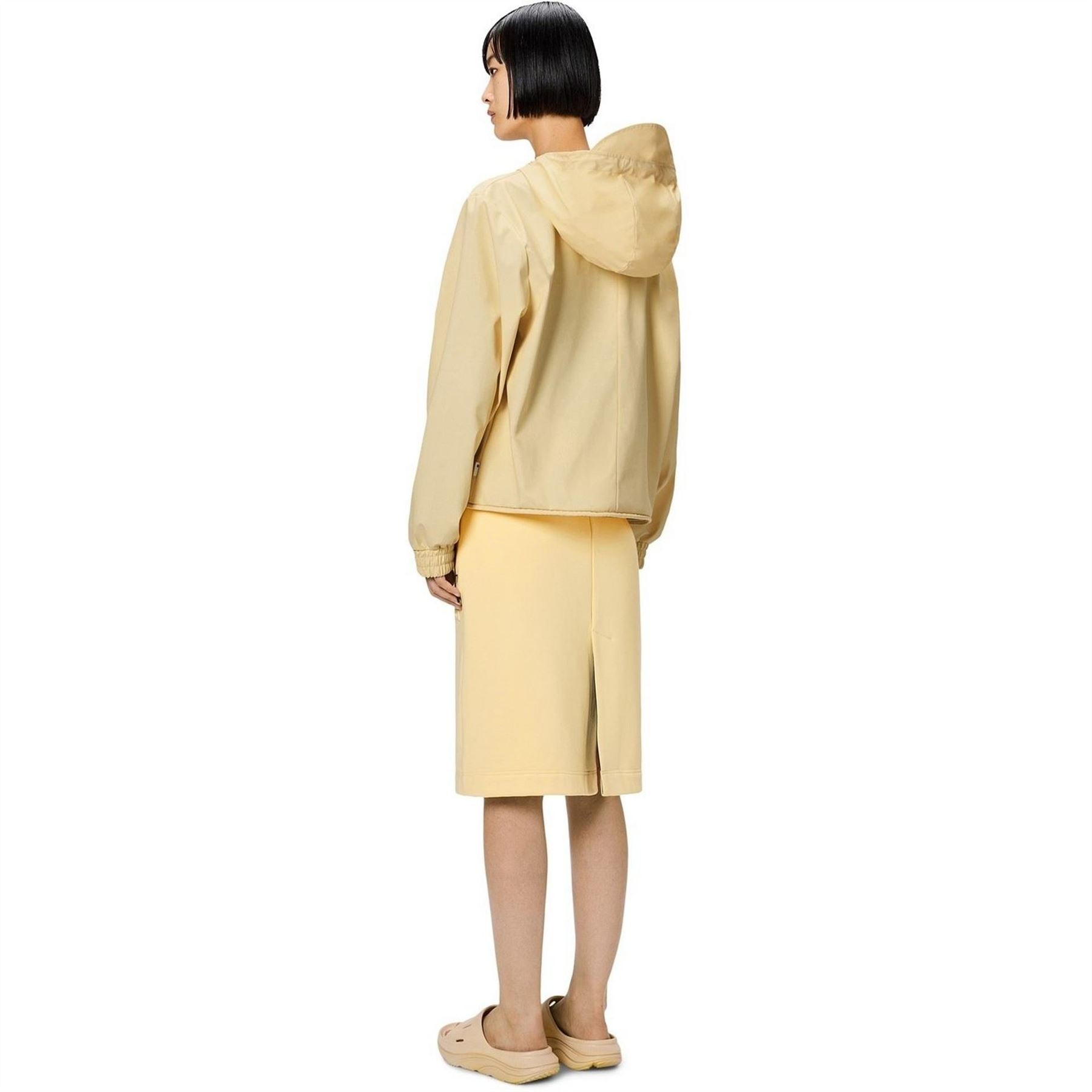 Rains Hooded Relaxed Fit Windbreaker Jacket