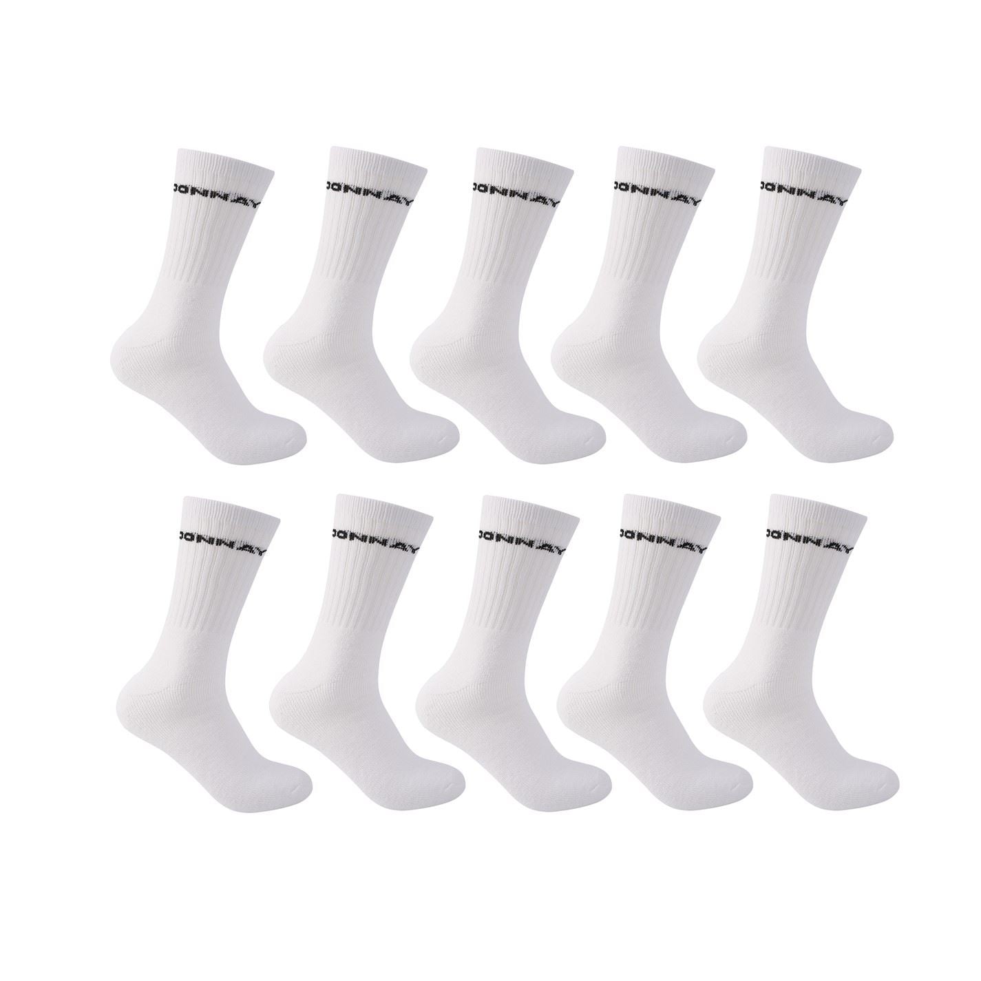 Donnay 10 Pack Crew Socks Plus Size Mens