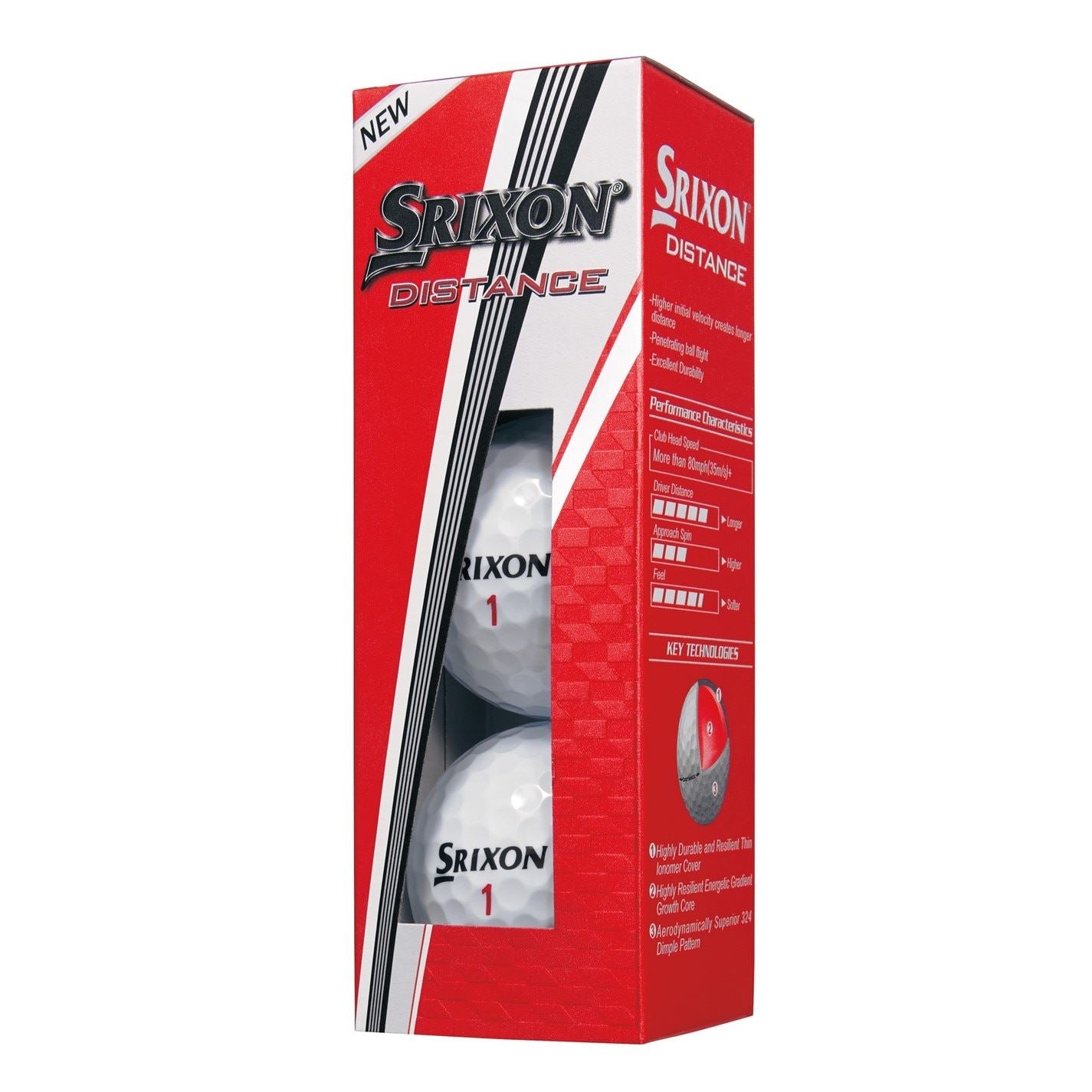 Srixon Distance Golf Balls (12 Pack)