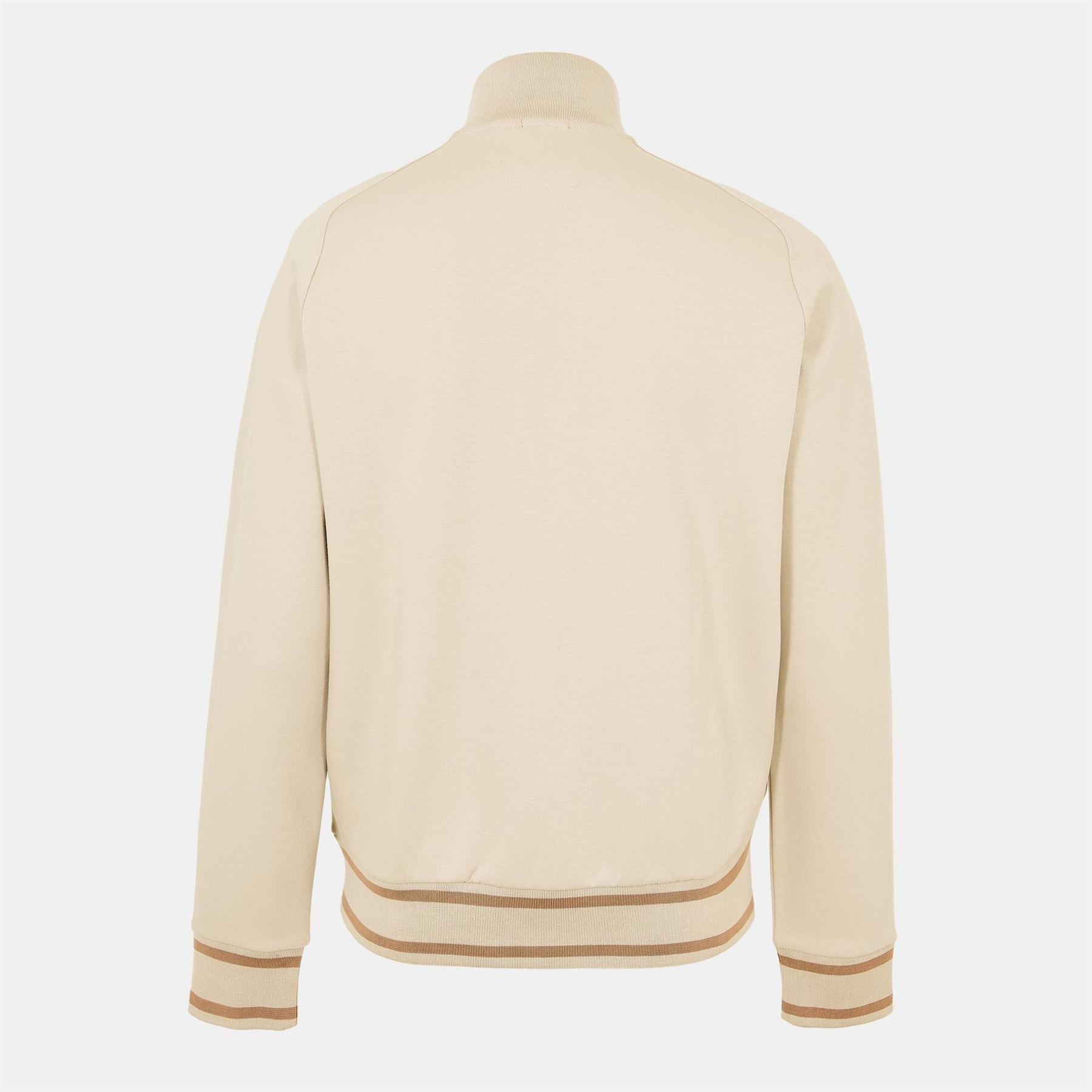 Boss Regular Fit Raglan Sleeve Funnel Neck Sweatshirt