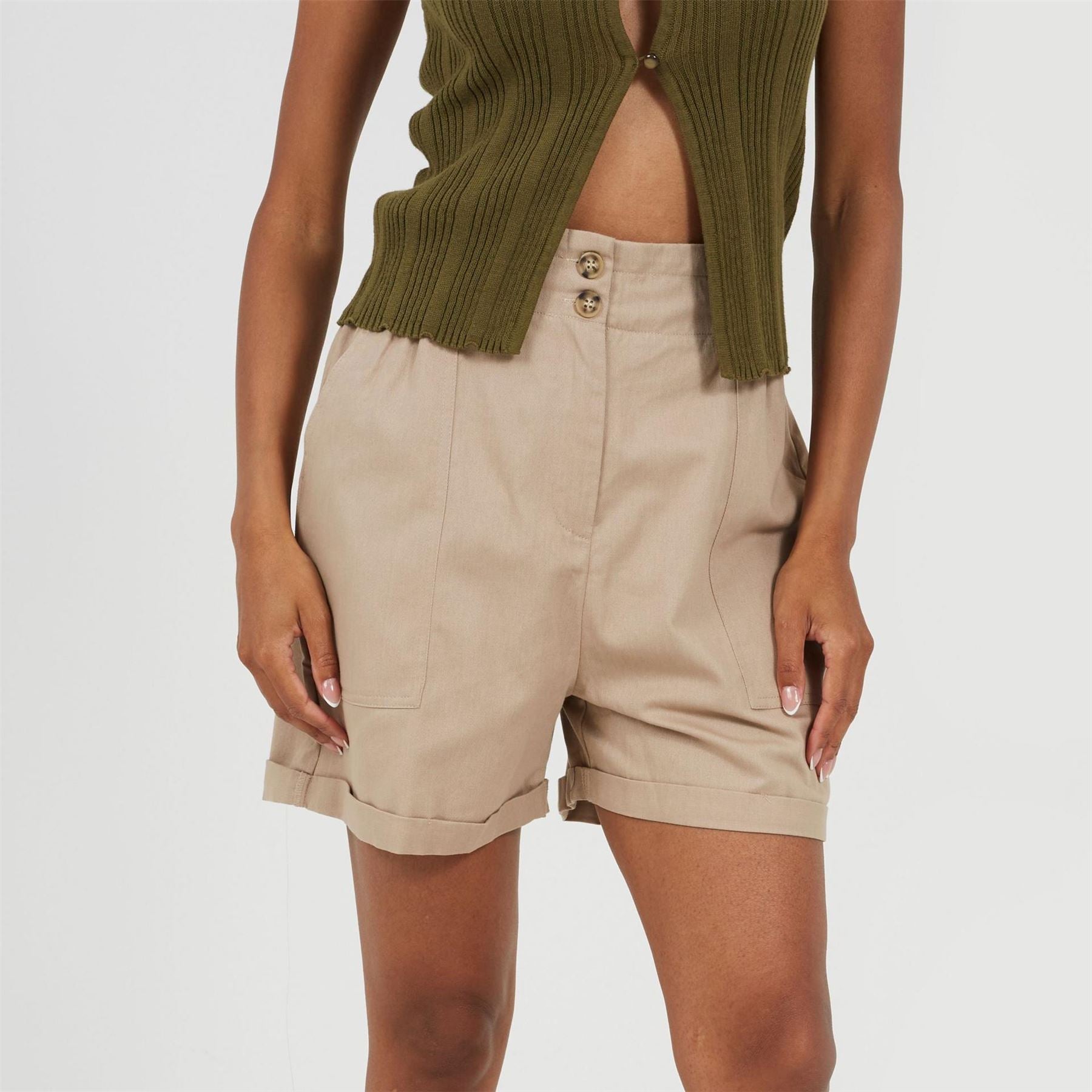 Brave Soul Woven Tracksuit Shorts