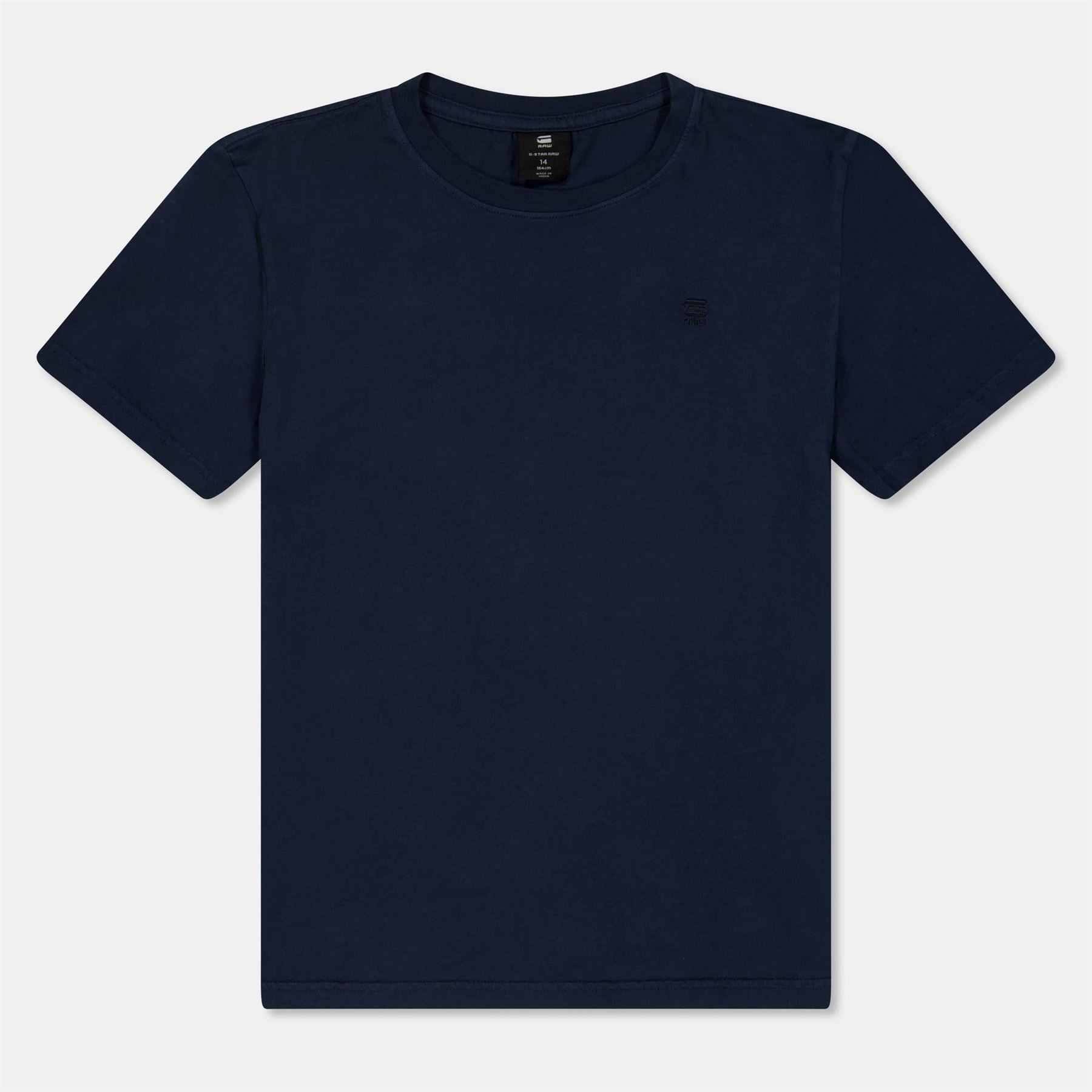 G Star Crew Neck Short Sleeve Regular Fit T-Shirt