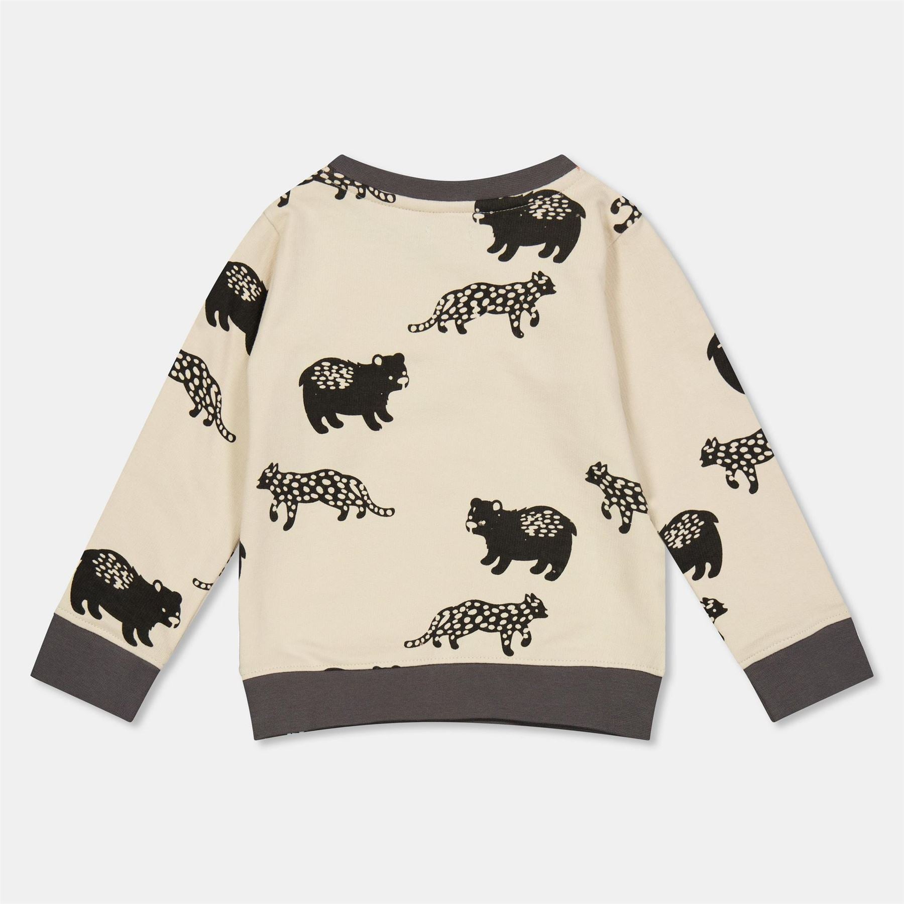 Lilly and Sid Leopard Crew Sweatshirt