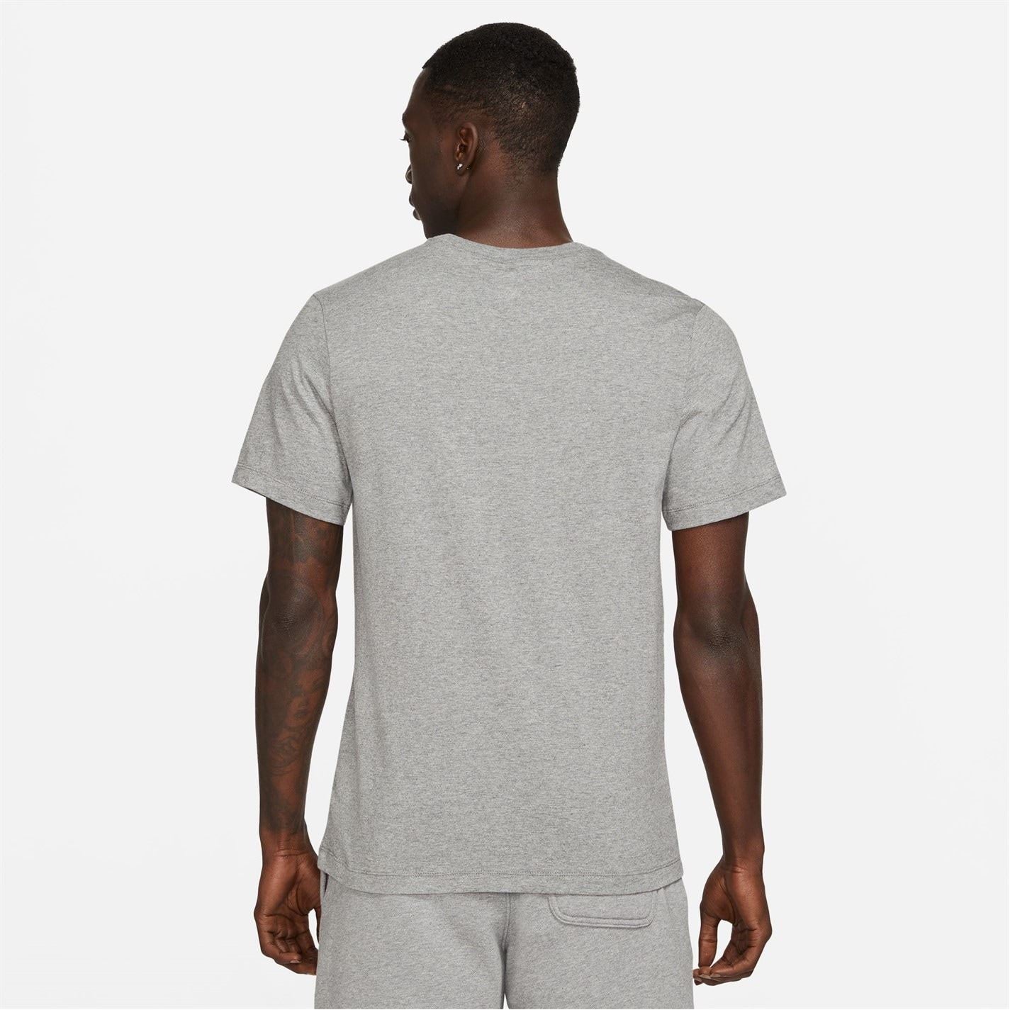 Air Jordan Regular Fit Small Logo Print Crew Neck T-Shirt