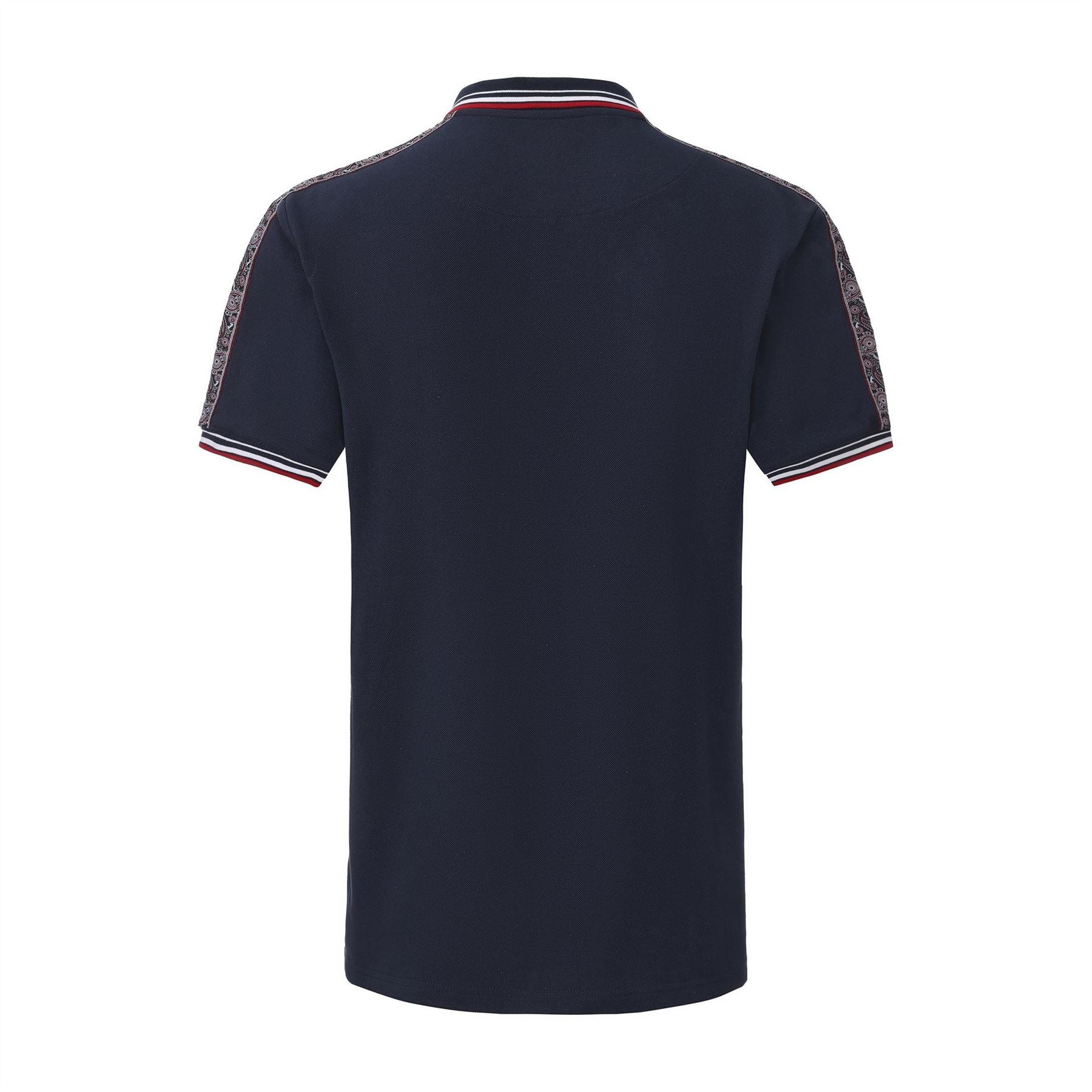 Pretty Green Mens Green Tape Polo