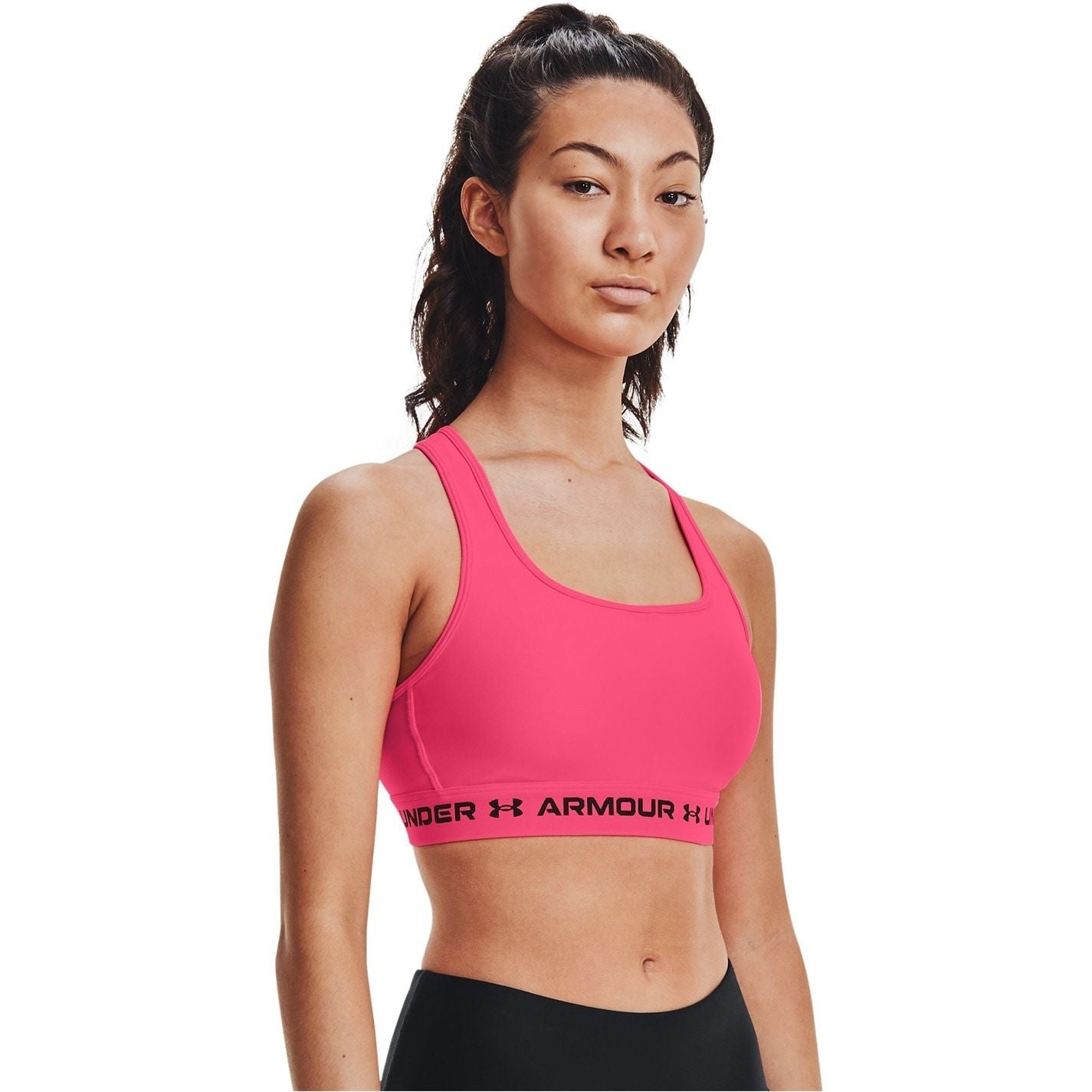 Under Armour Womens Armour Medium Support Crossbodyack Bra