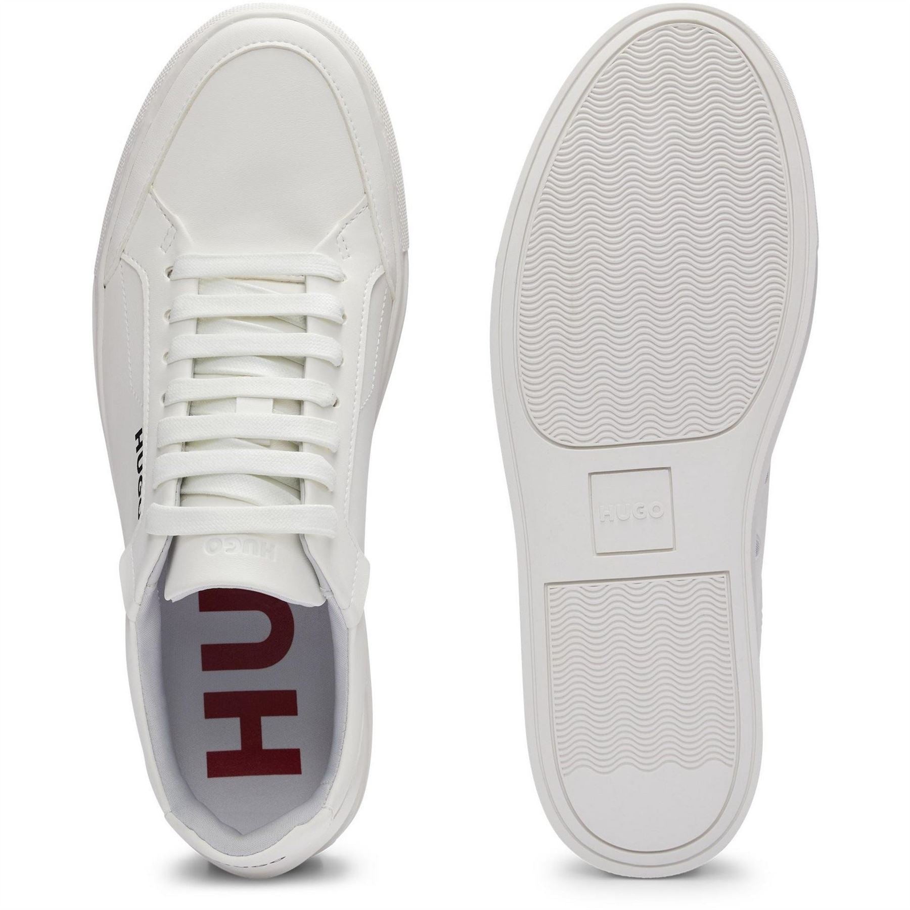 Hugo Futurism Round Toe Flat Heel Trainers