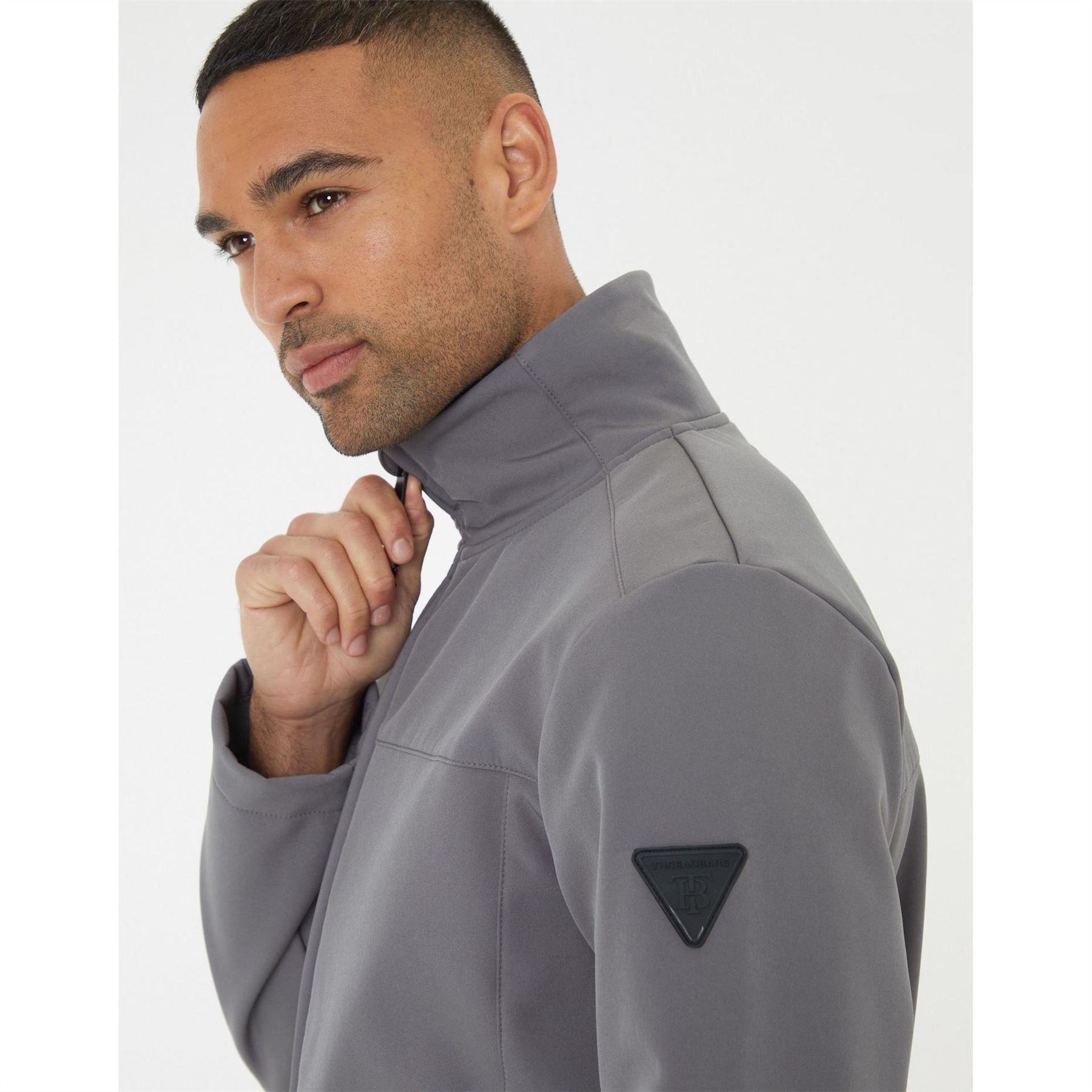 Threadbare Jester High Neck Regular Fit Rain Jacket