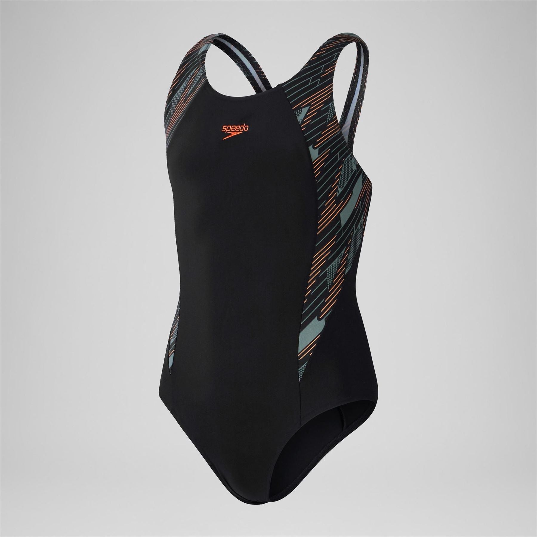 Speedo Hyperboom Splice Muscleback Swimsuit Junior Girls
