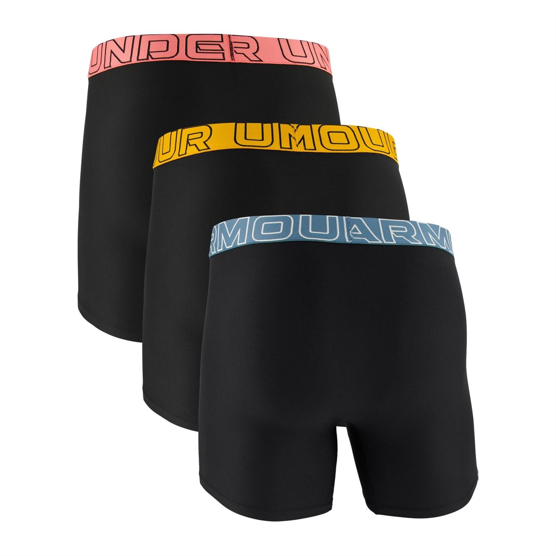 Under Armour Mens Performance Tech™ 6 Inch 3 Pack