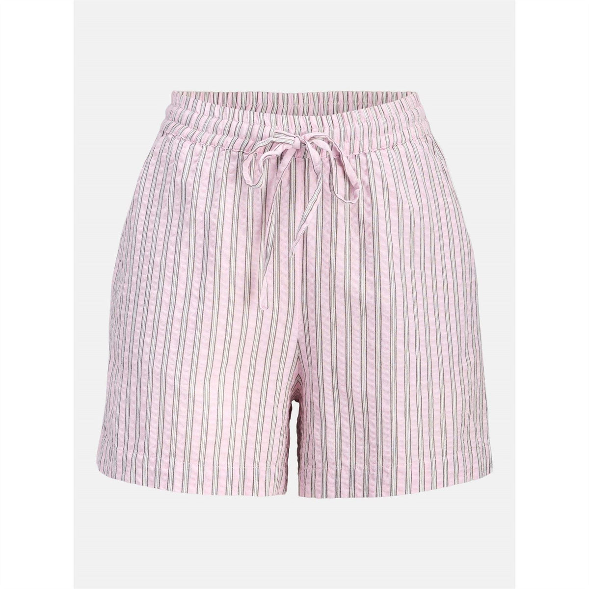 JJXX Zoe Seersucker Vertical Stripe Shorts