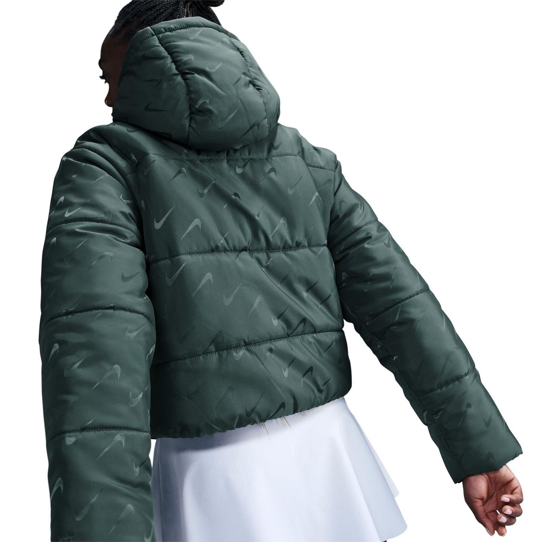 Nike Hooded Puffer Jacket with Logo