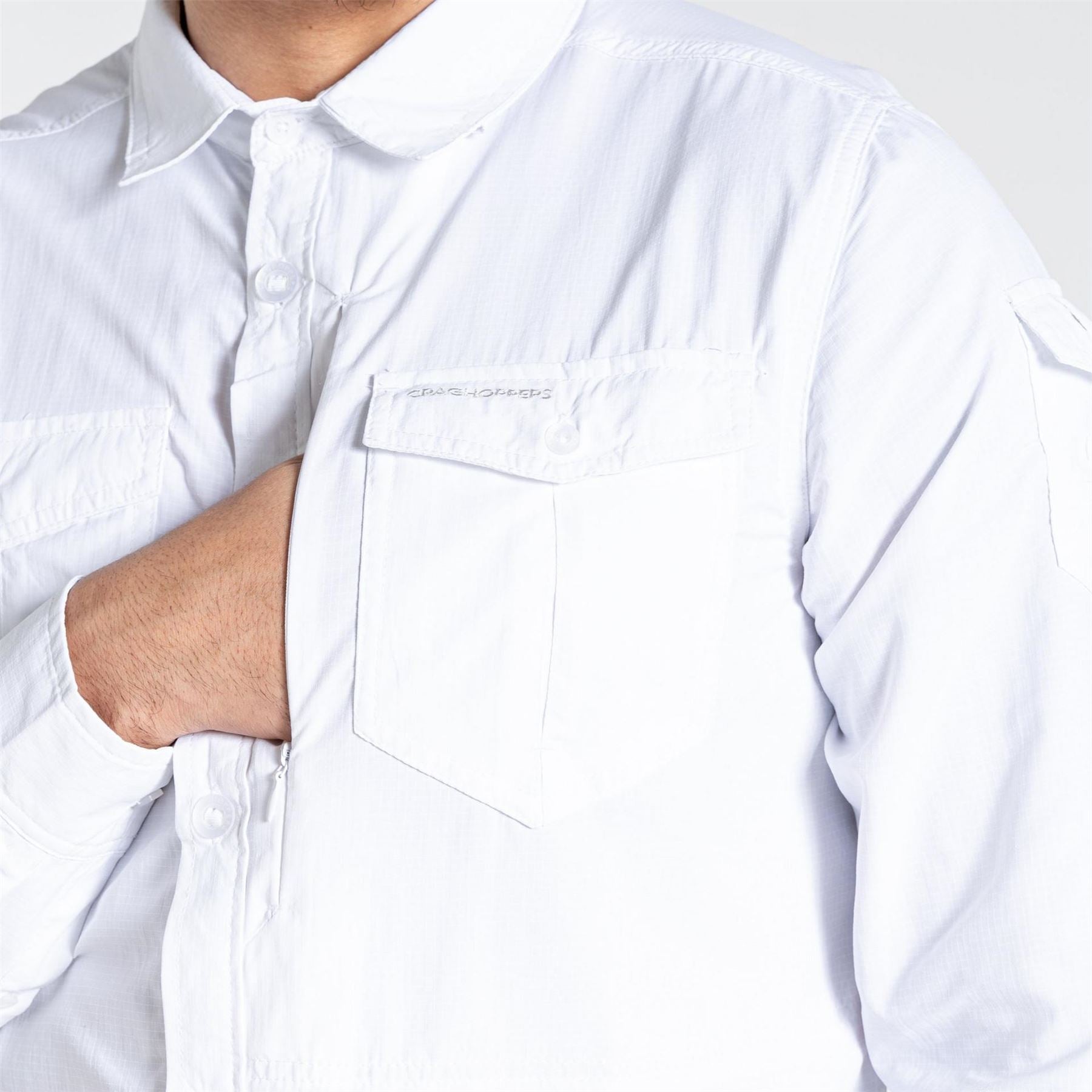 Craghoppers Regular Fit Long Sleeve Cuff Shirt
