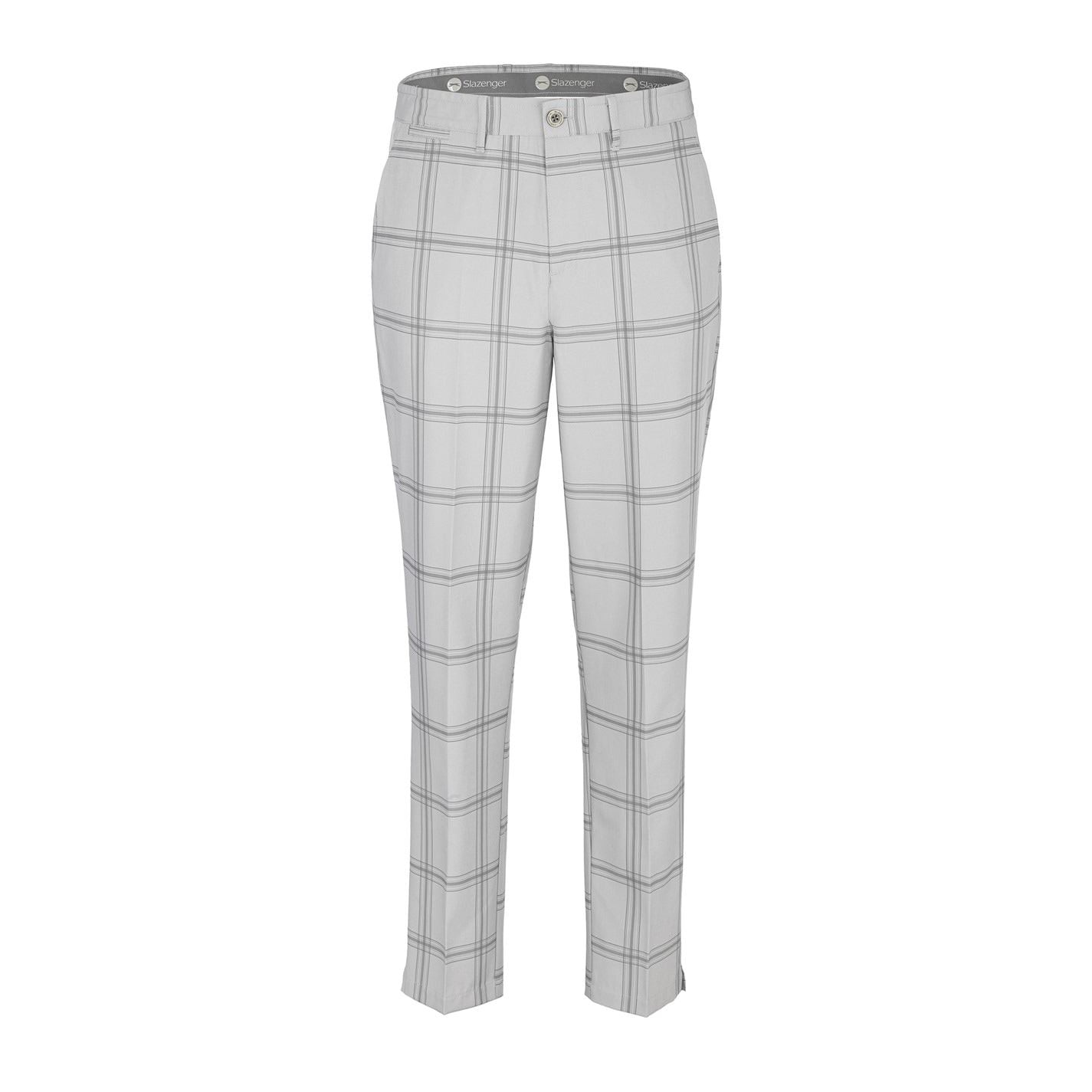 Slazenger Mens Check Golf Trousers