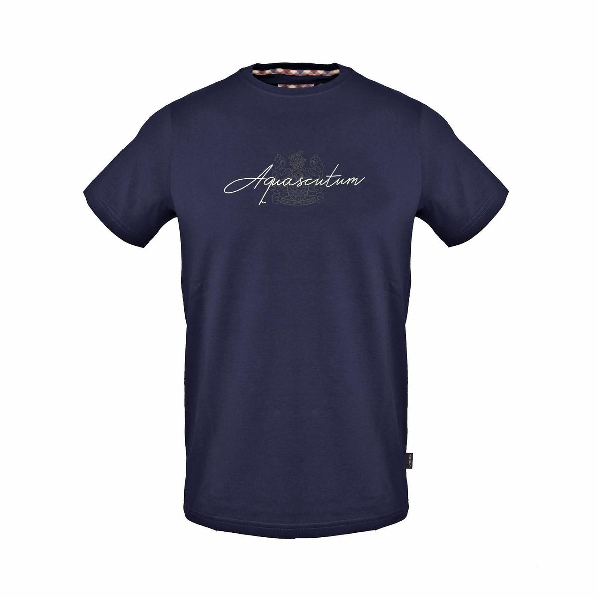 Aquascutum Crew Neck Short Sleeve Jersey T-Shirt