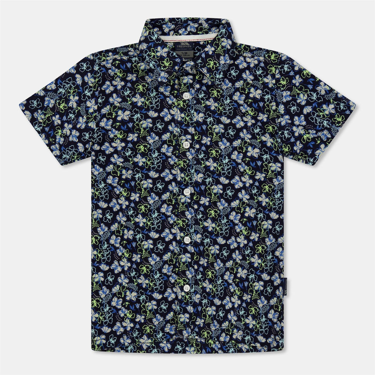 Trespass Short Sleeve Patterned Shirt