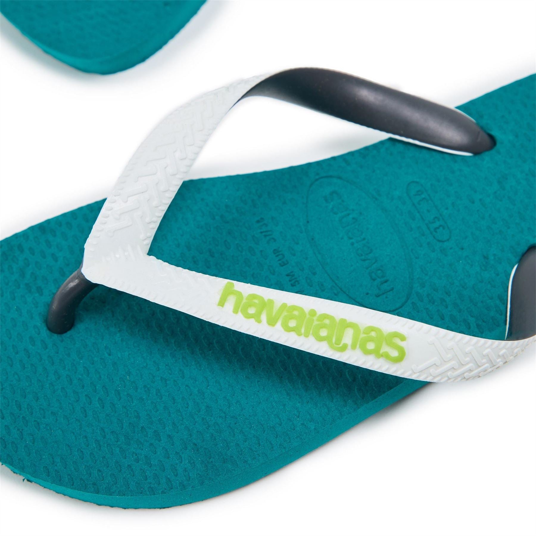 Havaianas Womens Hav. Top Mix Vibe Green 39 40 Flip Flops