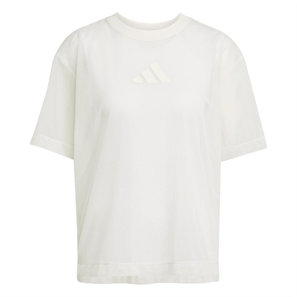 adidas Bold Logo Crew Neck Short Sleeve Competition T-Shirt