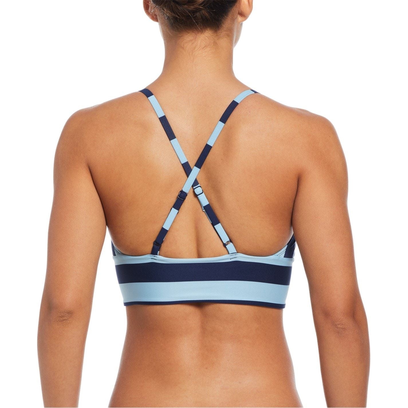Nike Horizontal Stripe Bikini Bottom