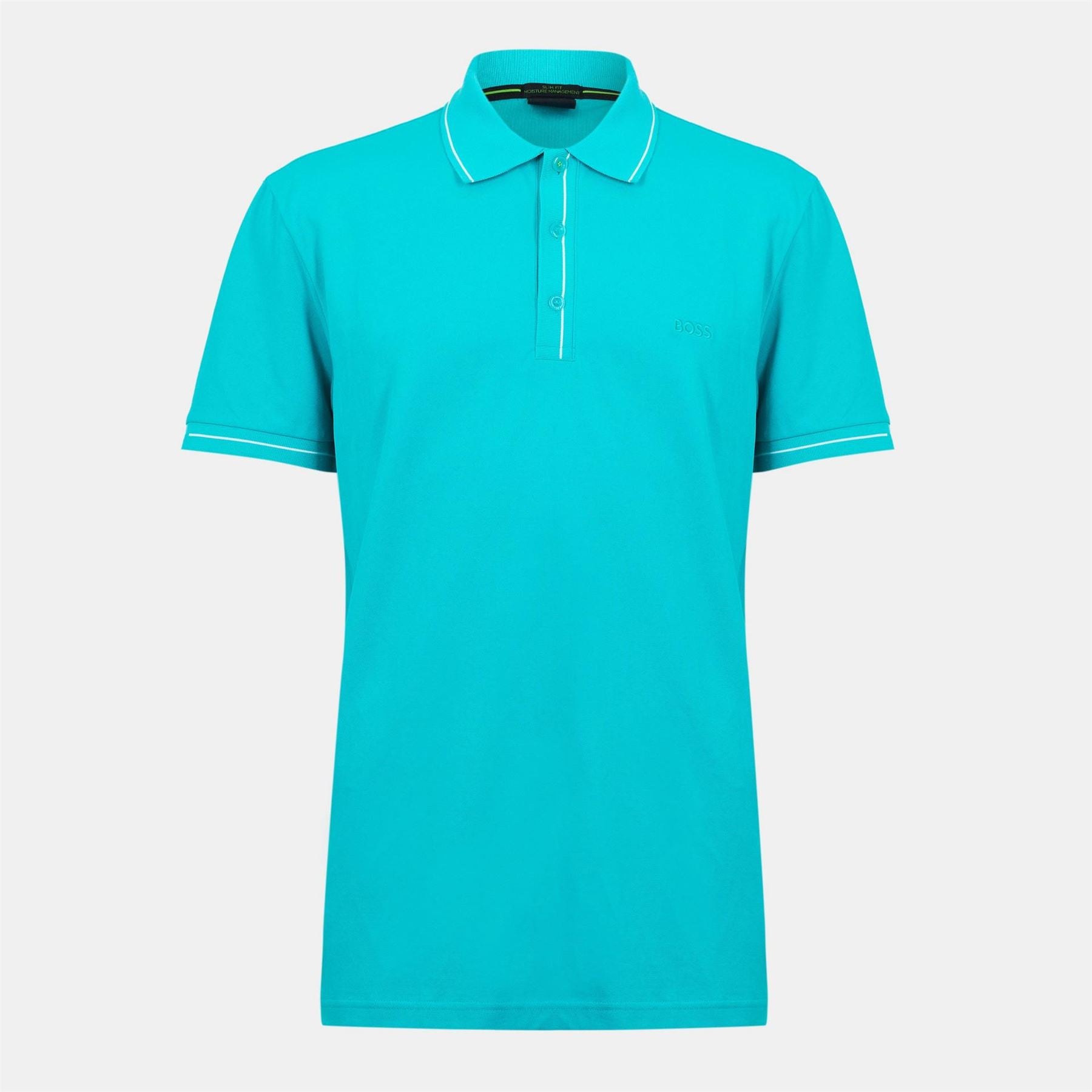 Boss Collared Neck Short Sleeve Regular Fit Shirt