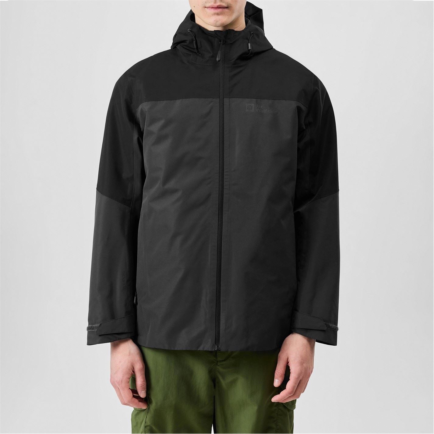 Jack Wolfskin Glaabach Hooded Three-in-One Jacket