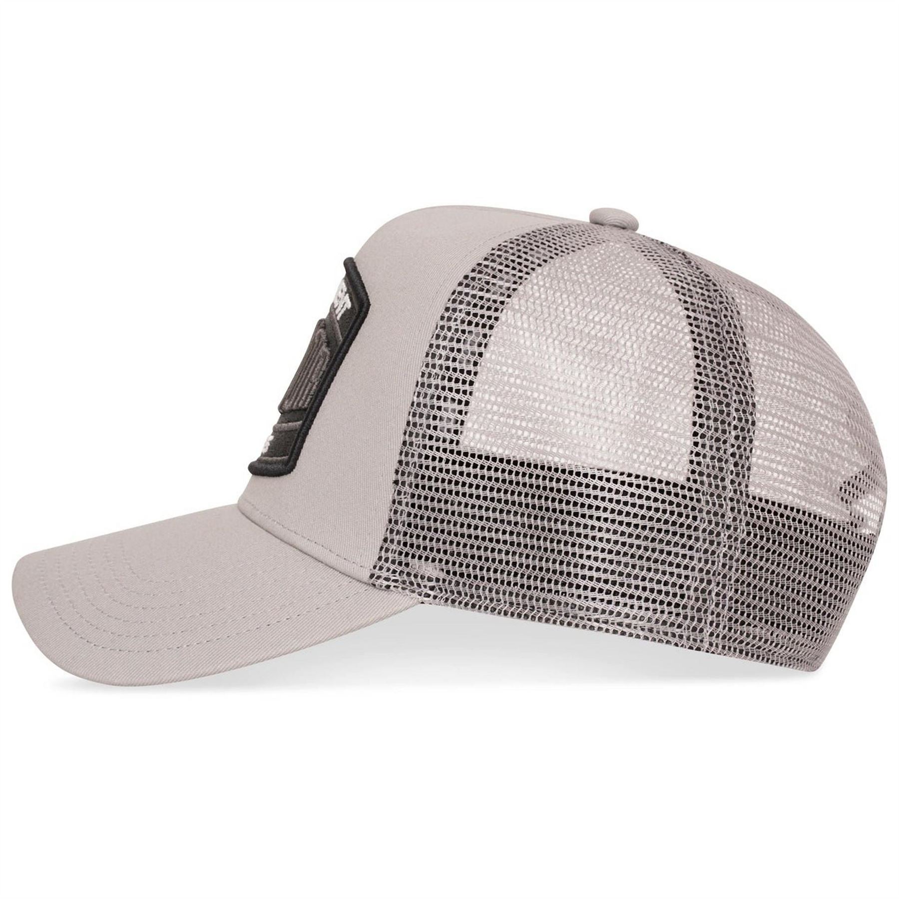 Societe Noir Logo Lettering Adjustable Trucker Cap