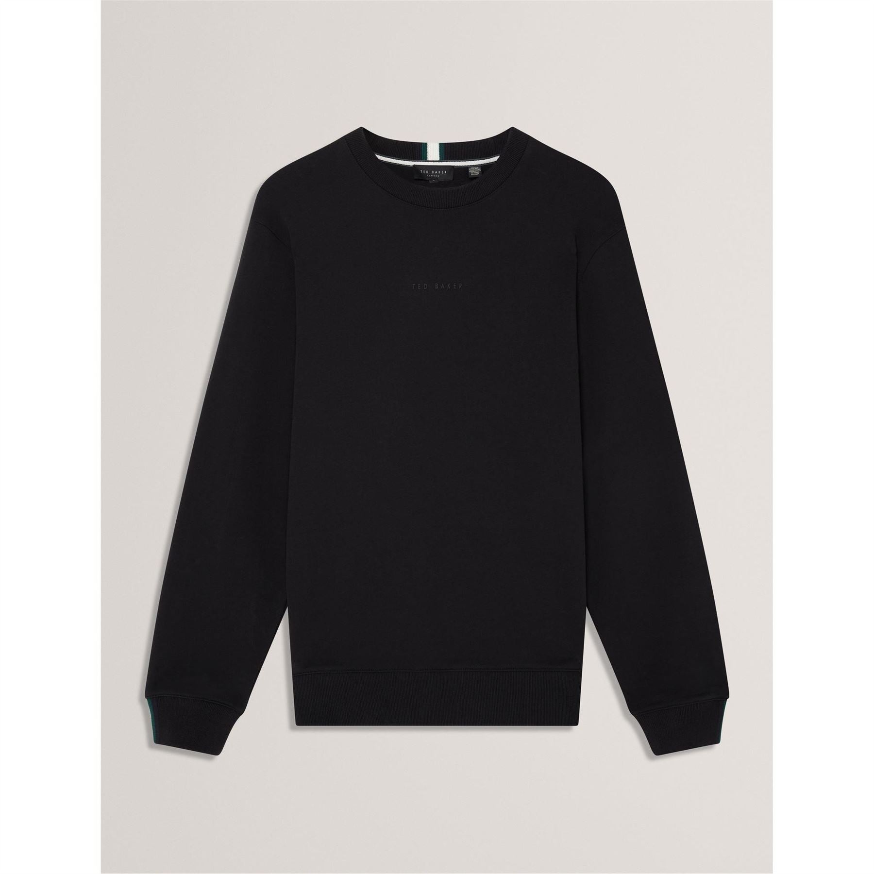 Ted Baker Long Sleeve Crew Neck Jersey Athletic Top