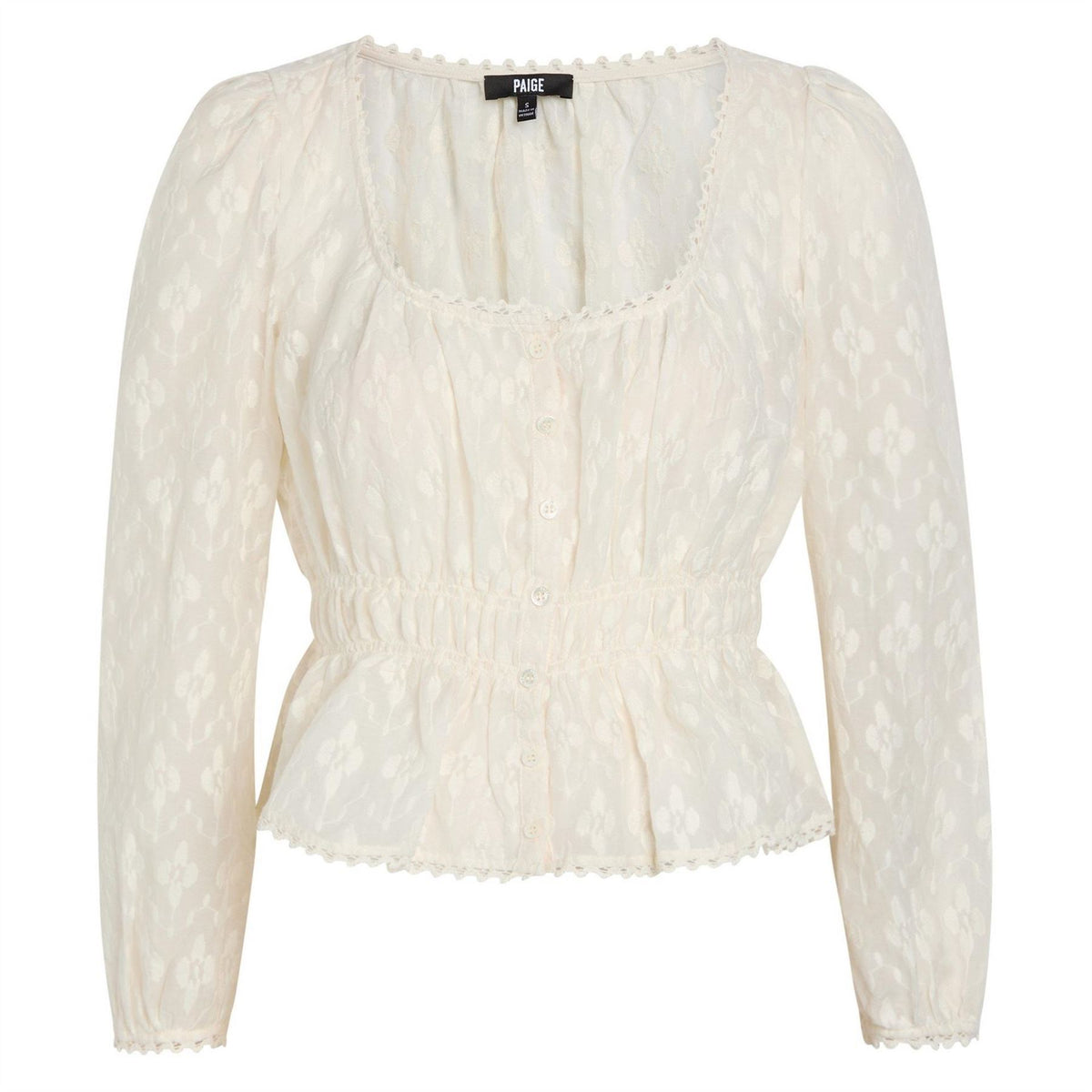 Paige Blouse   Antique Whit