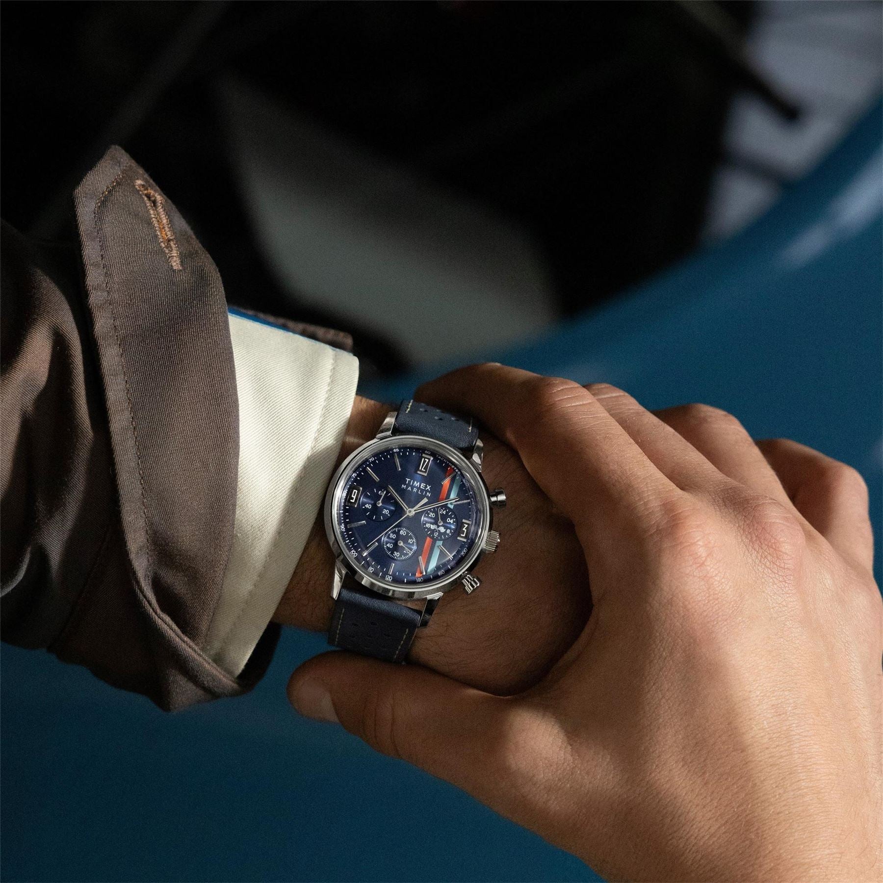 Timex L Marlin Analogue Quartz Watch