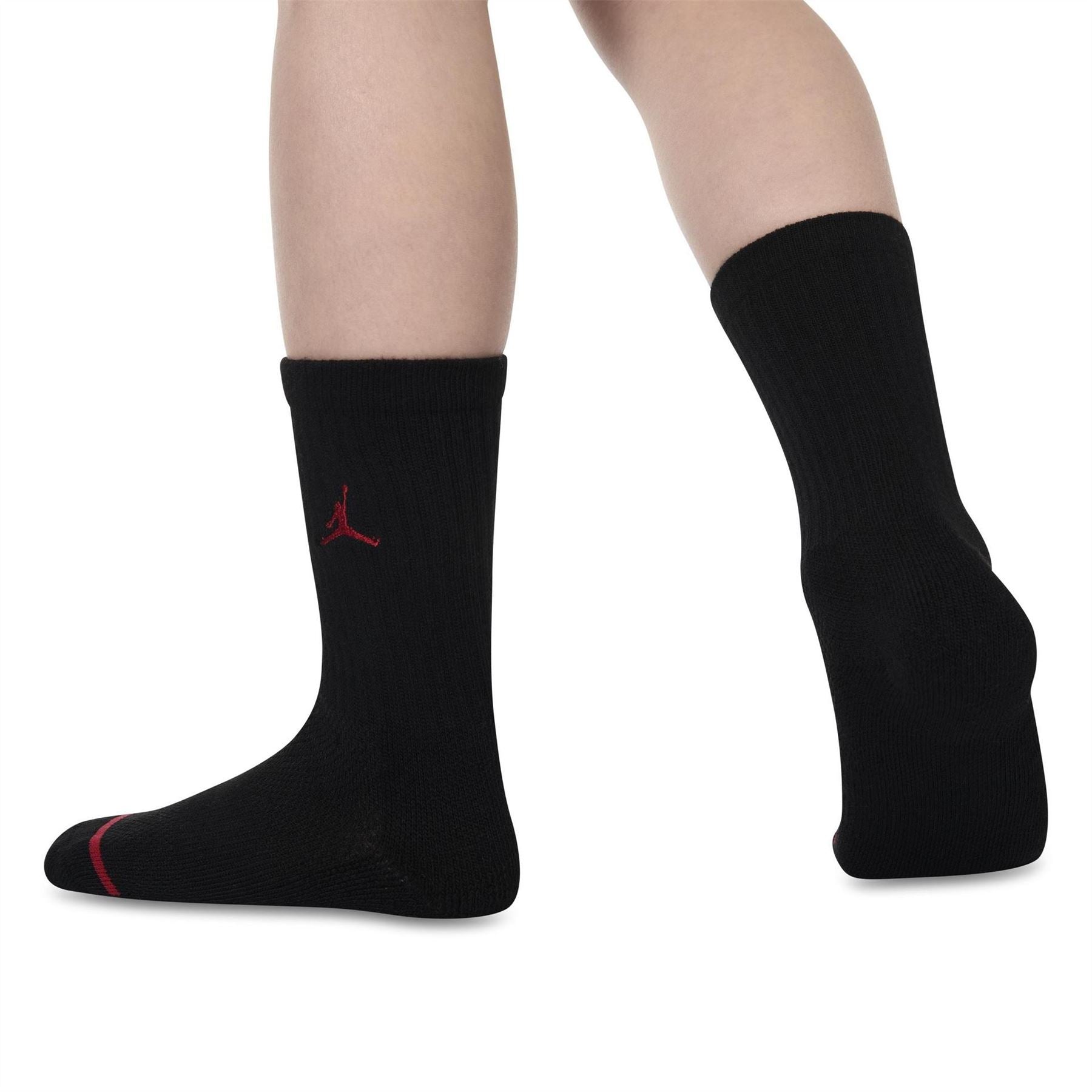 Air Jordan 3 Pack Crew Socks Childrens