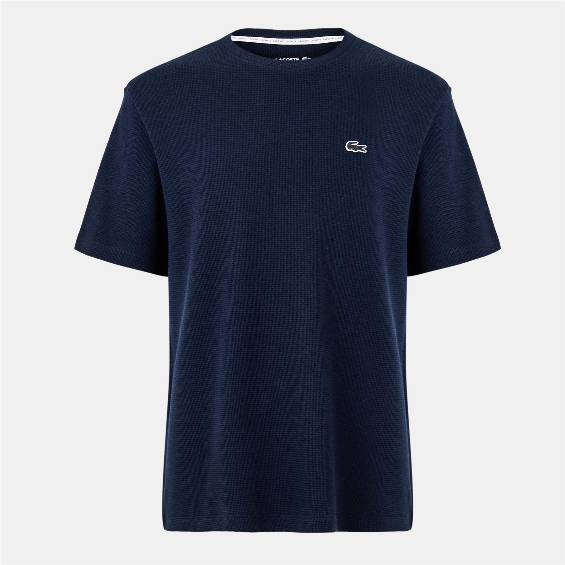 Lacoste Waffle Short Sleeve Pyjama Top