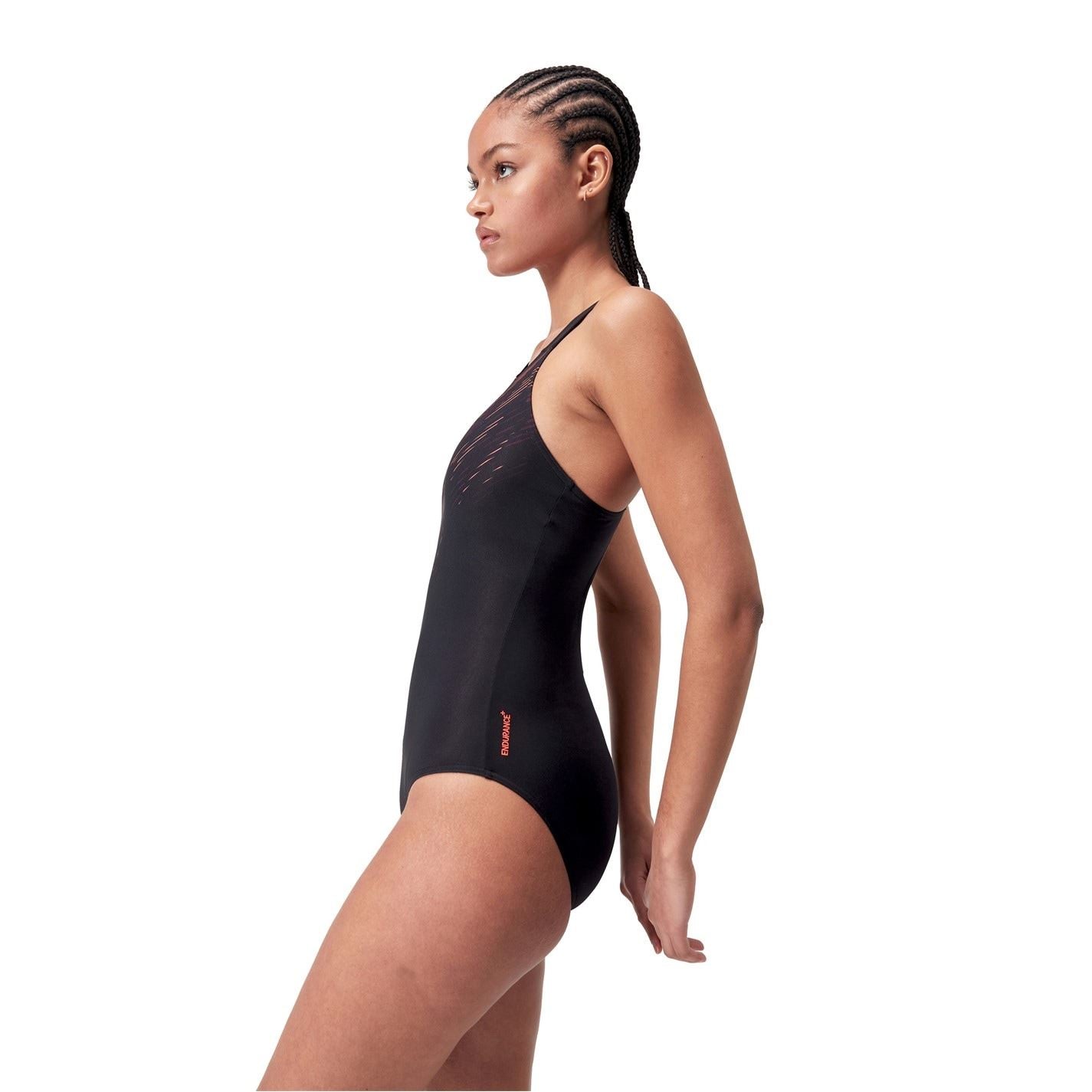 Speedo Hyper Boom Placement Muscle Back Swimsuit