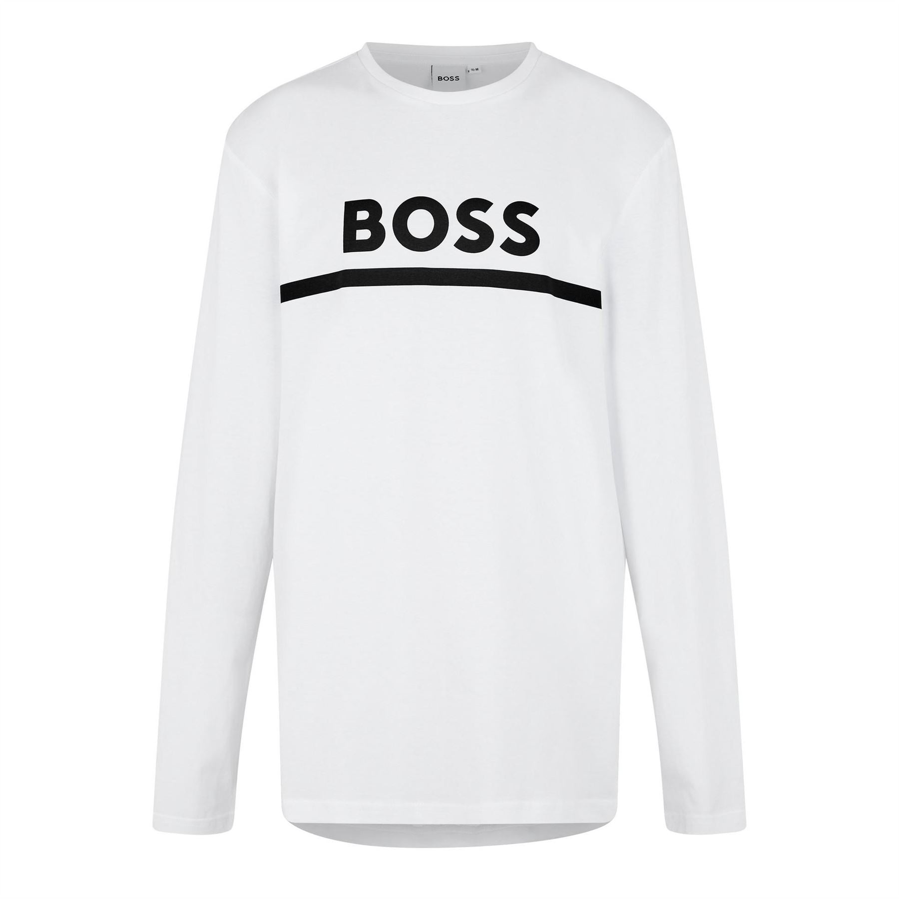 Boss Long Sleeve T-Shirt, Large Logo Design