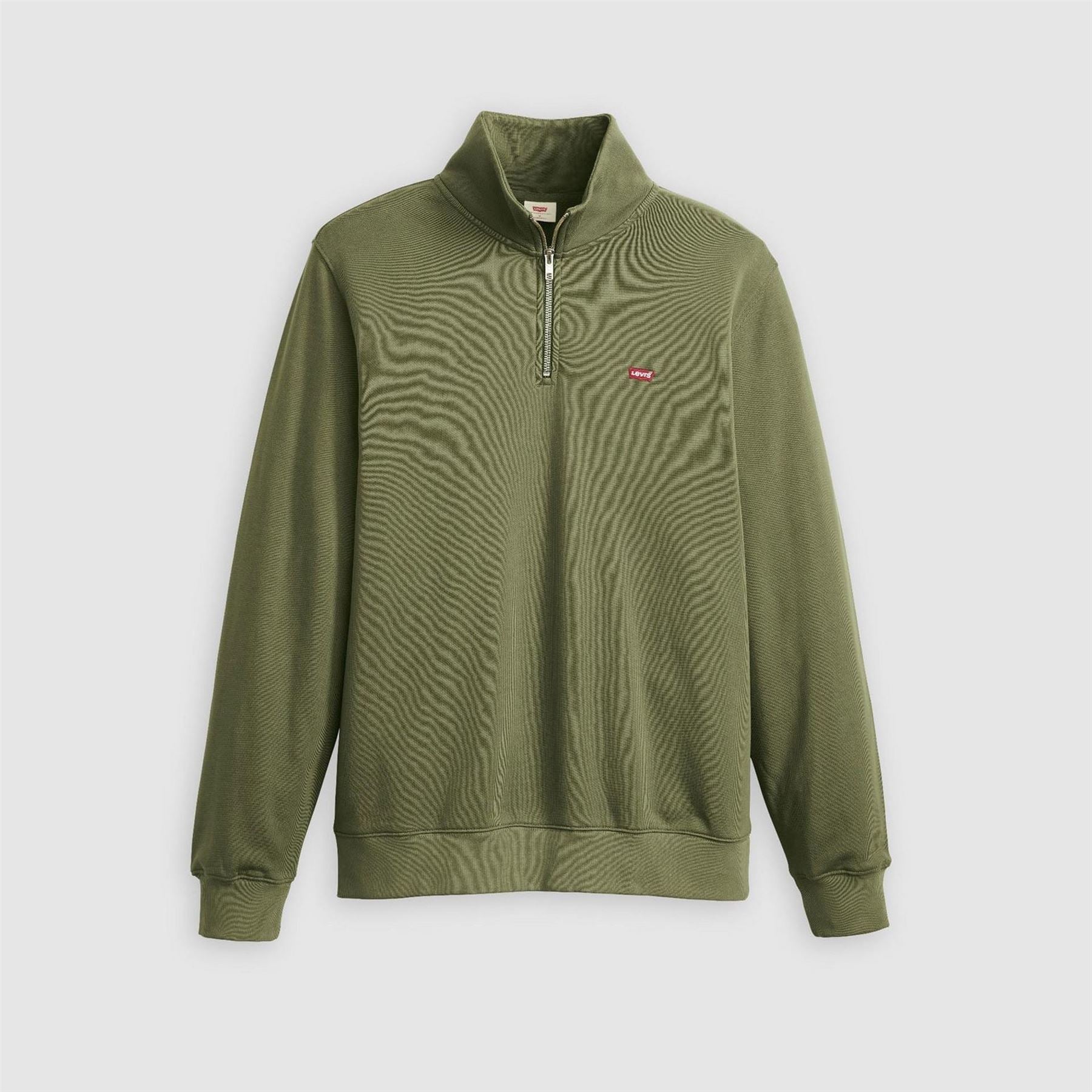 Levis Original Hm Quarter Zip Moss Olive