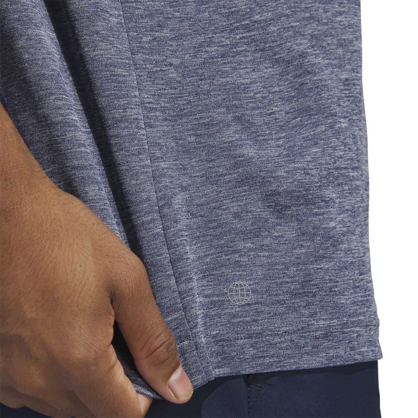 adidas Mens Heather Polo Shirt