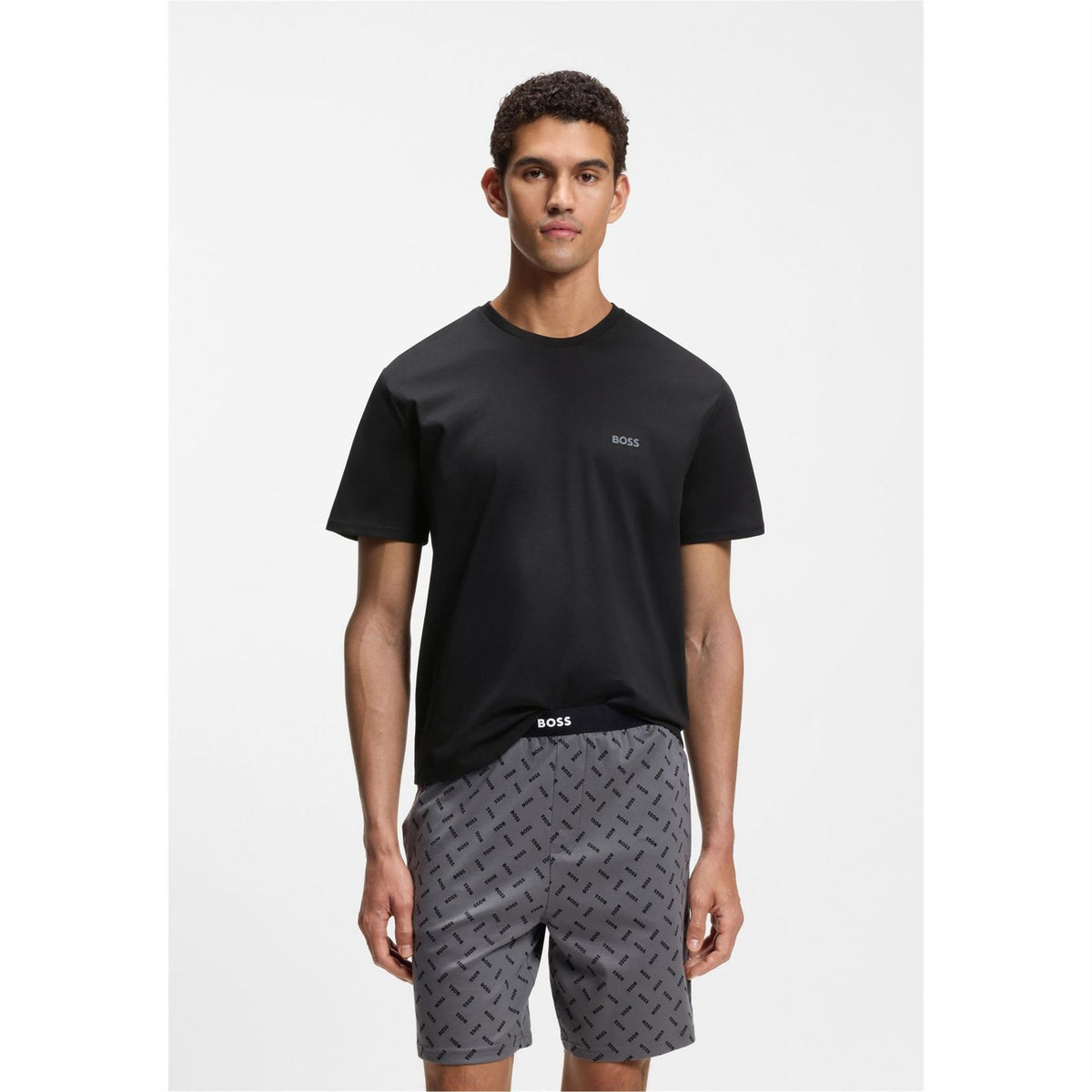 Boss Crew Neck Short Sleeve T-Shirt and Short Set