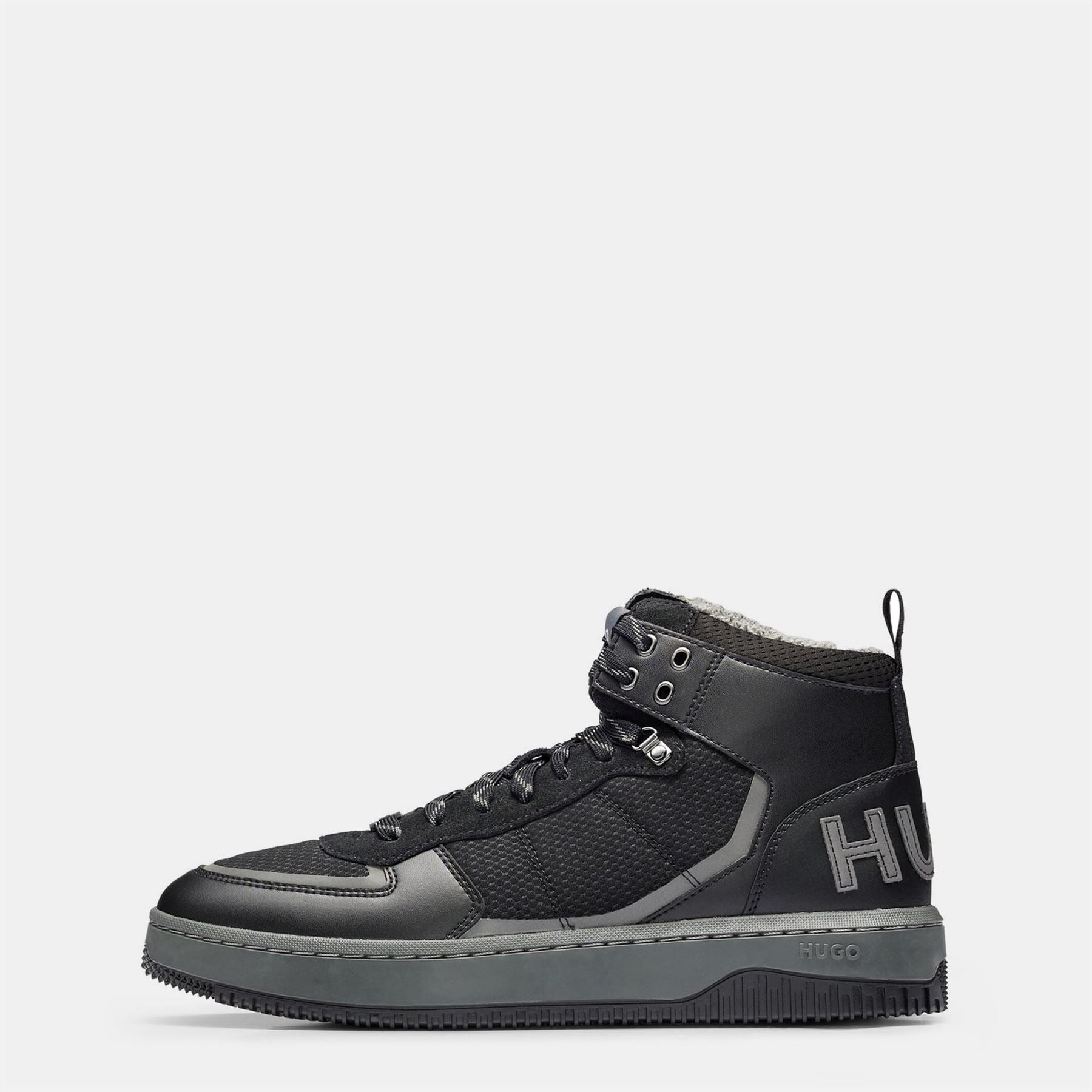 Hugo Kilian Hito High Top Lace Up Sneakers